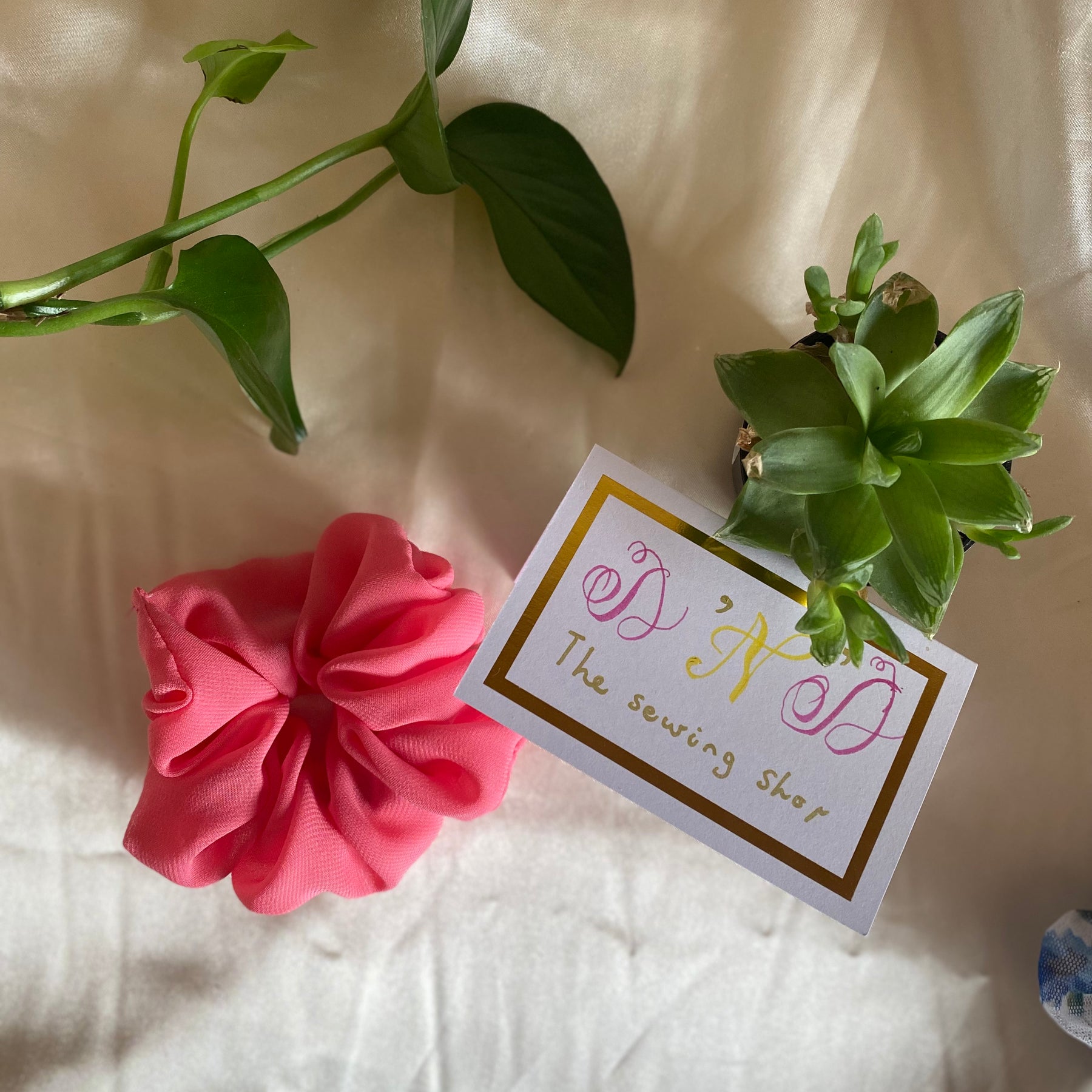 Spring Special Floral Fabric Scrunchies