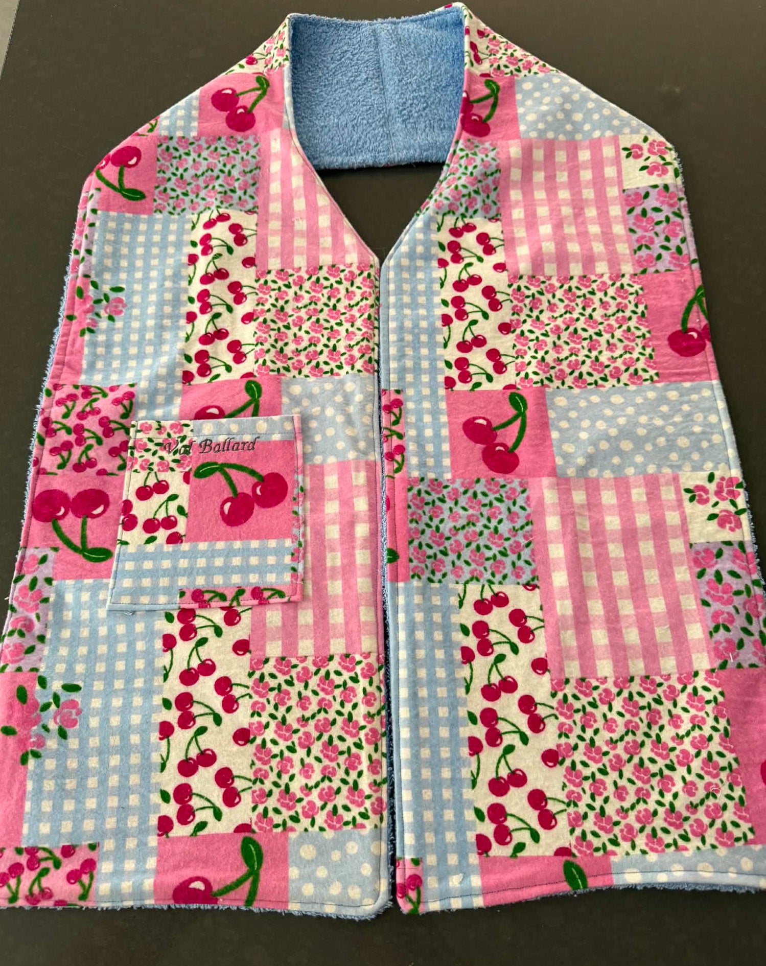 Dignity Scarf Bib for Elderly or Disabled Adults or Medical Needs Cotton or Flannelette