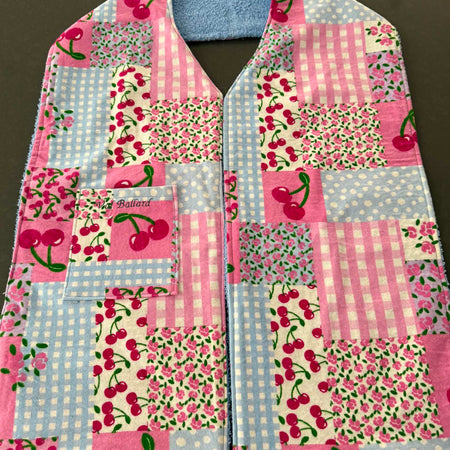 Dignity Scarf Bib for Elderly or Disabled Adults or Medical Needs Cotton or Flannelette