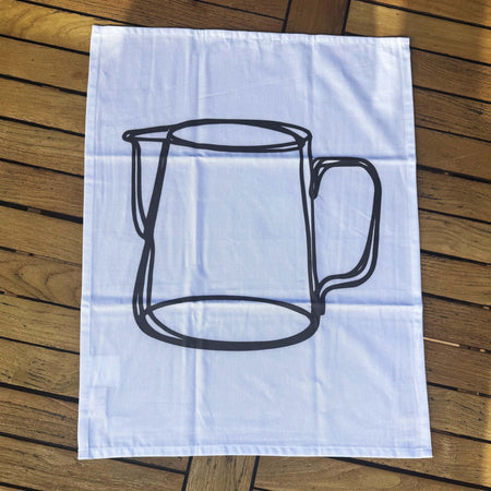 Artist Designed Tea Towel - 100% Organic Cotton. Kitchen Study No. 1