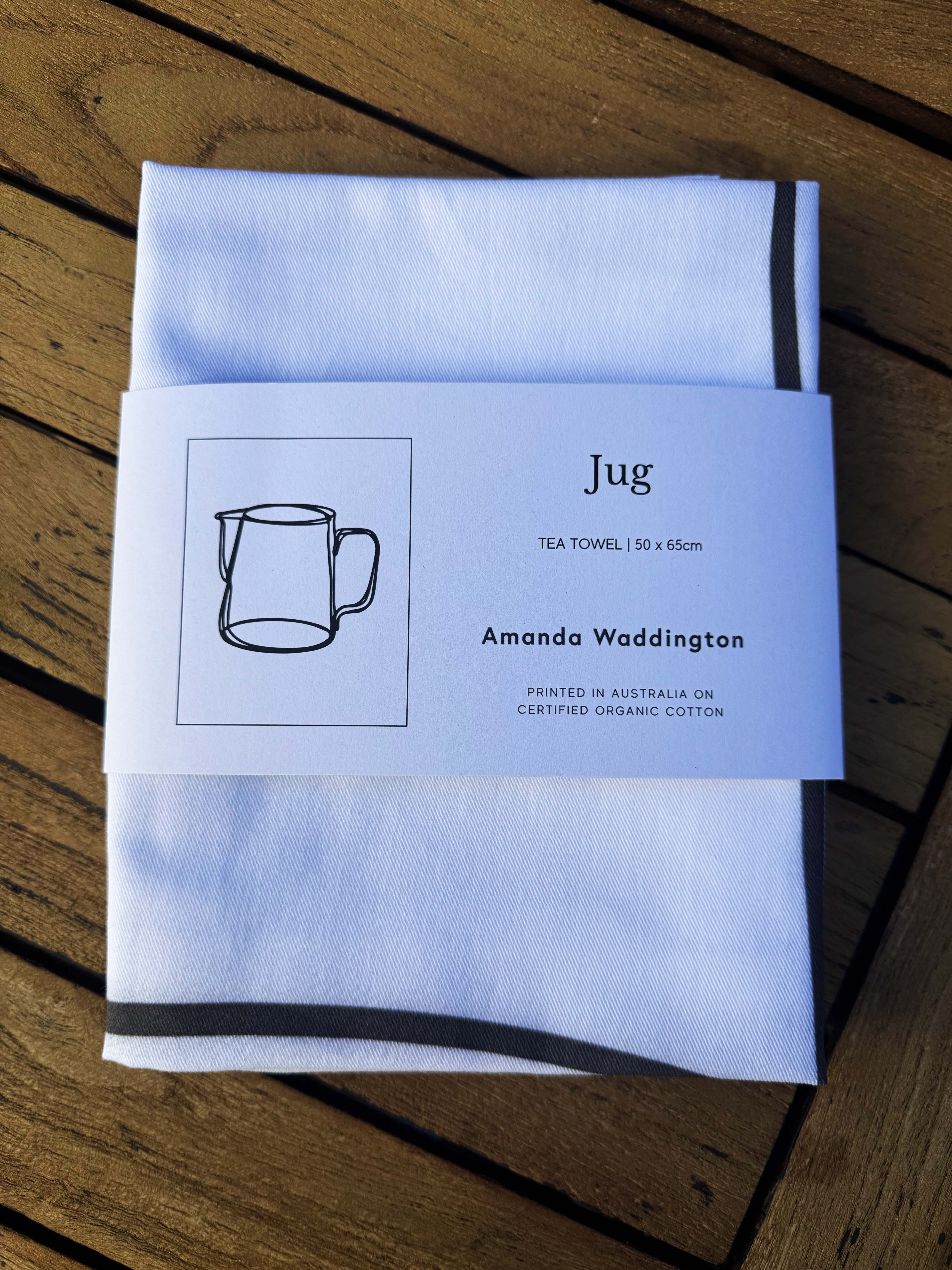 Artist Designed Tea Towel - 100% Organic Cotton. Kitchen Study No. 1