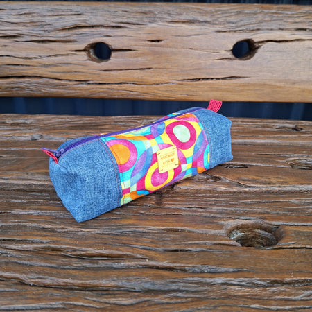 Recycled Denim Pencil Case