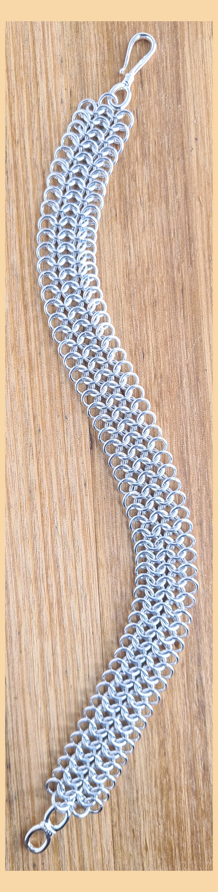 Chainmaille European 4 in 1 Weave Bracelet