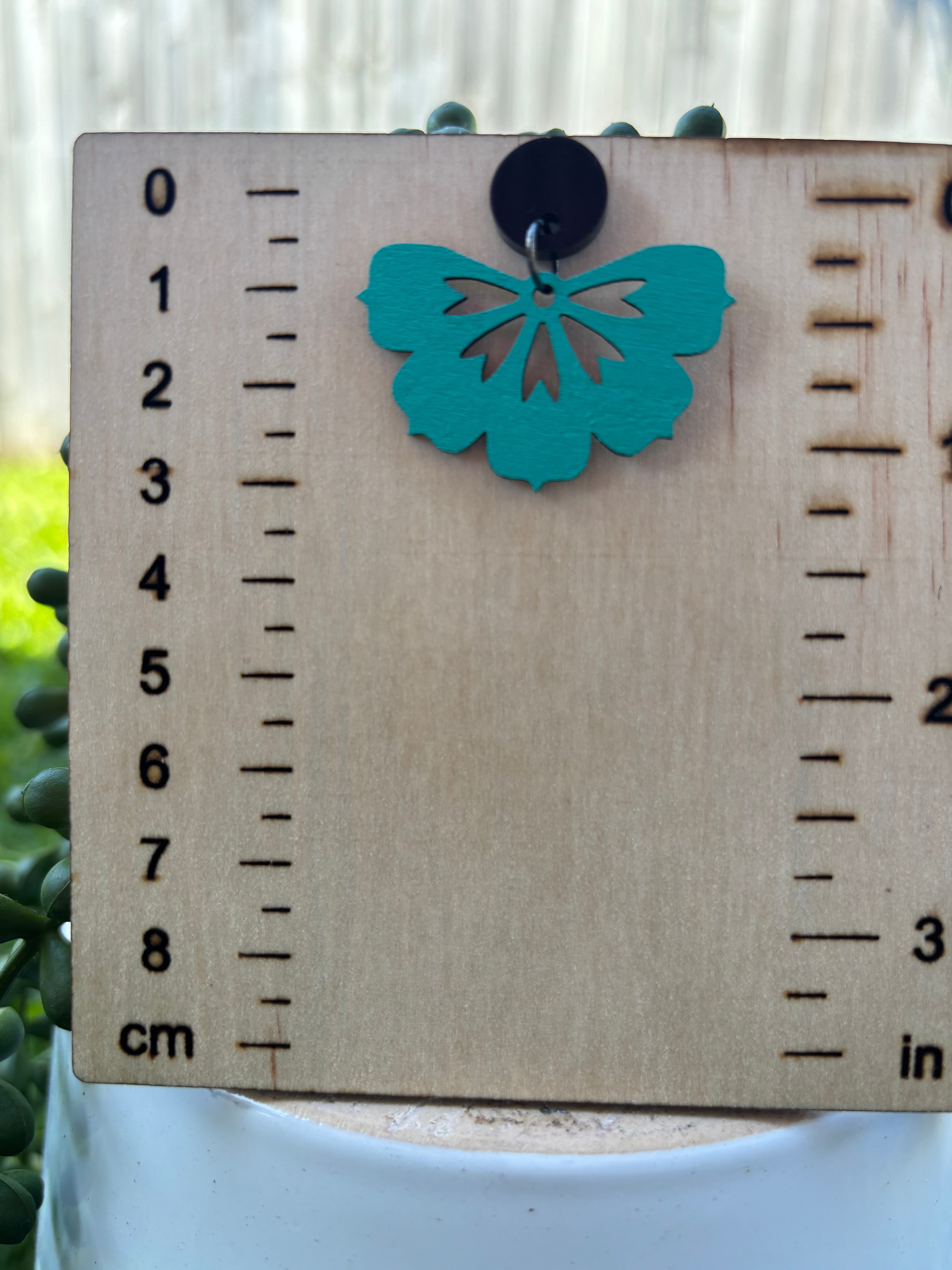 Wooden dangles