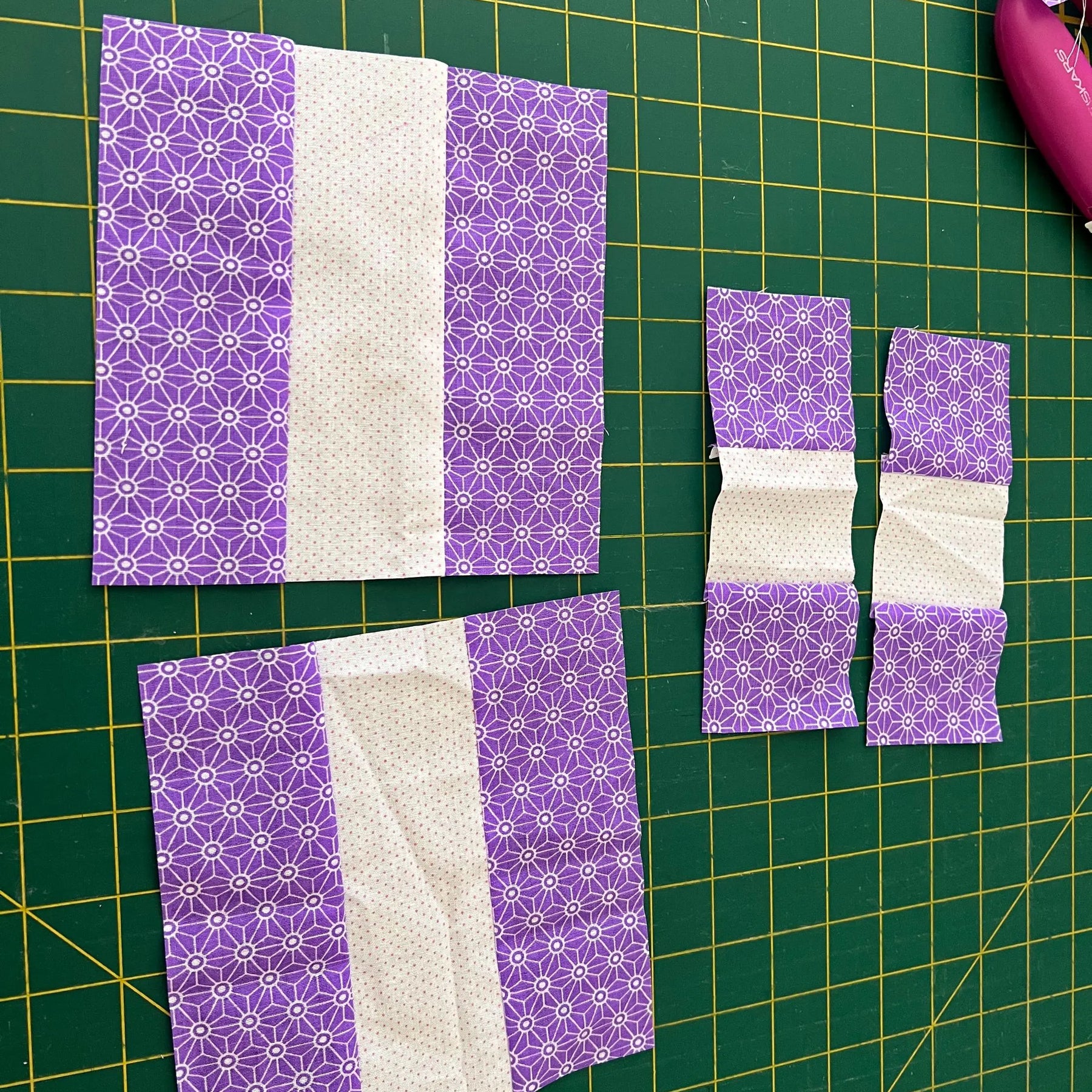 Easy Patchwork Baby Boy Baby Girl Quilt Pattern: Reversible 41" DIY (PDF)