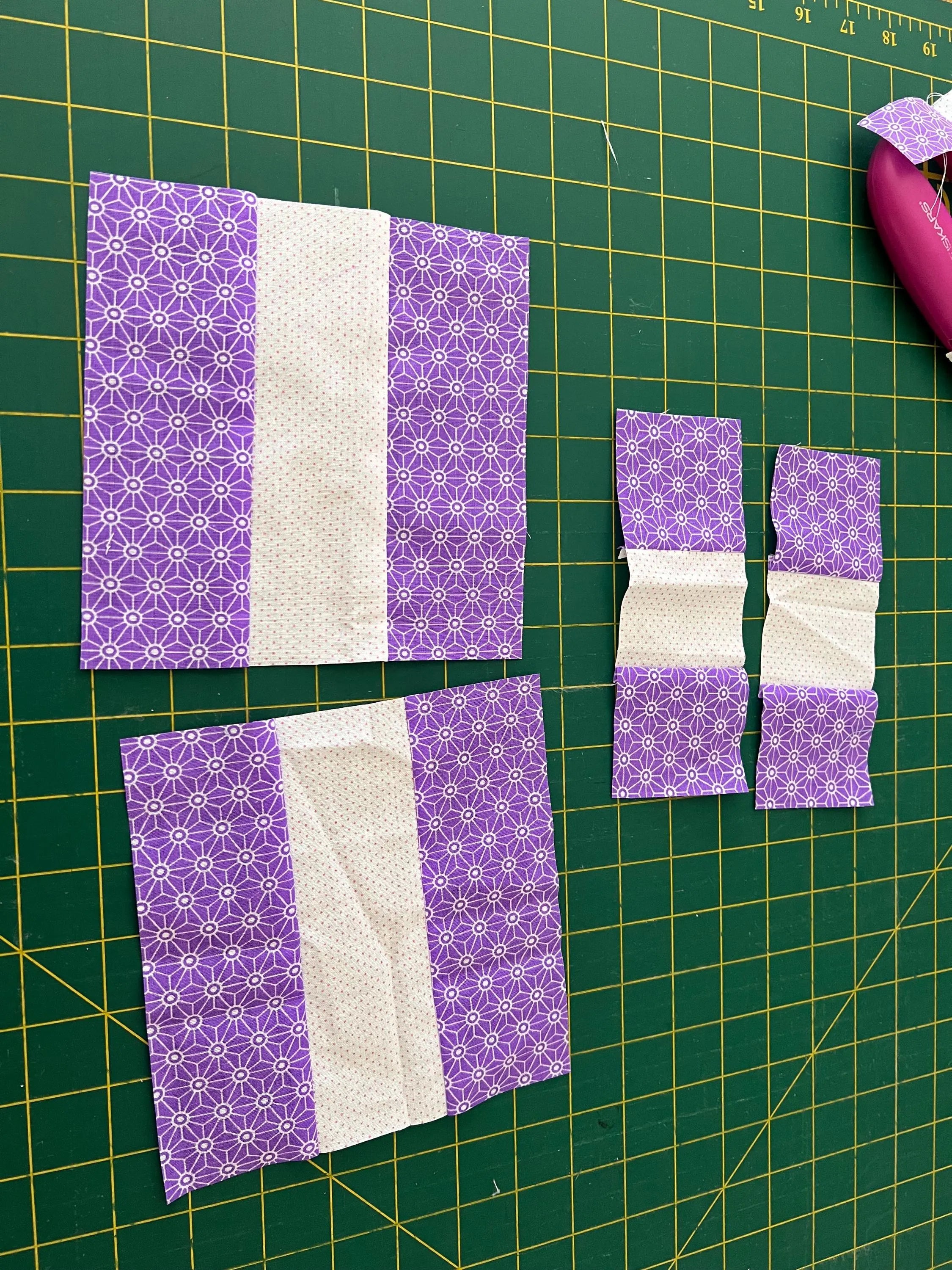 Easy Patchwork Baby Boy Baby Girl Quilt Pattern: Reversible 41" DIY (PDF)
