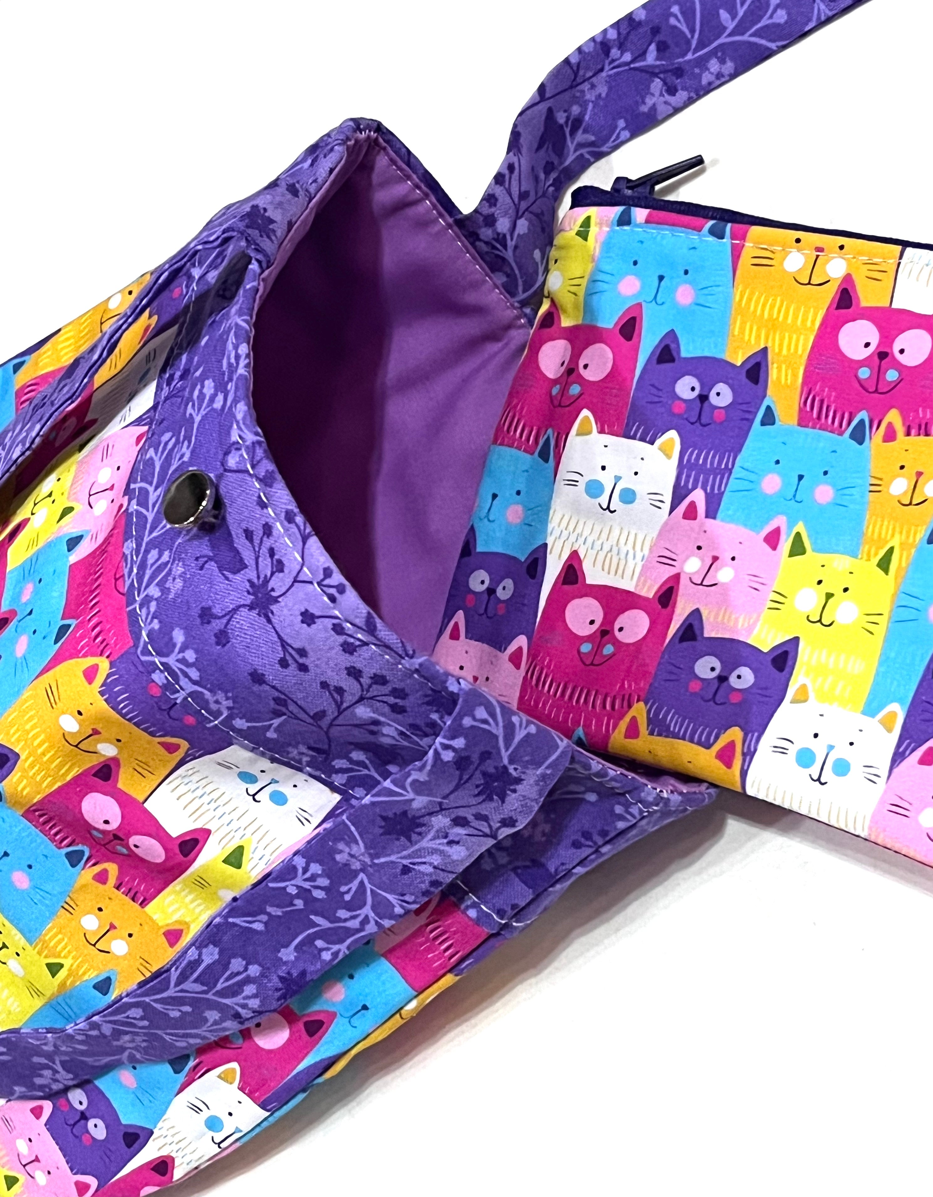 Cats handbag and purse