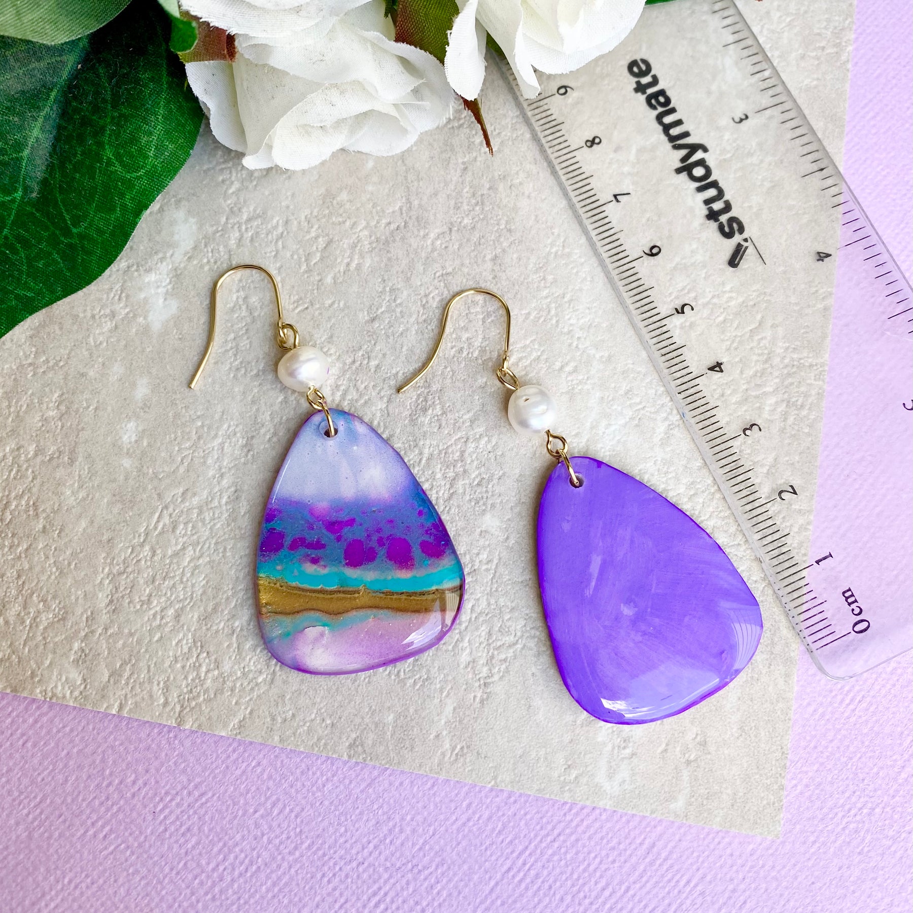 SOLD Freshwater Pearl Collection Dangle Earrings