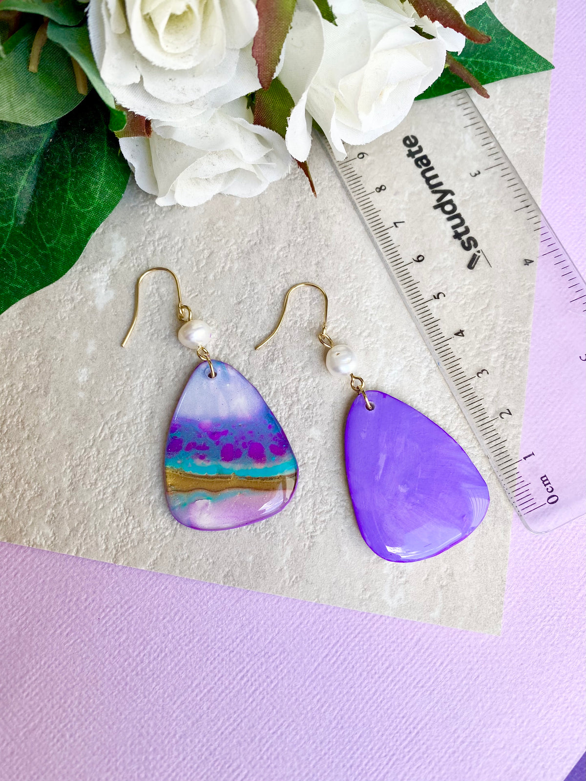 SOLD Freshwater Pearl Collection Dangle Earrings