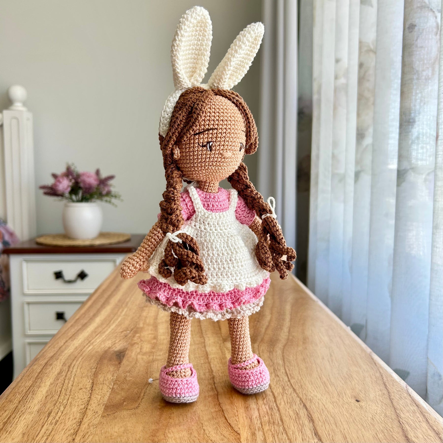 Crochet Doll | 2 outfits Bunny & Fox | Ready to Ship