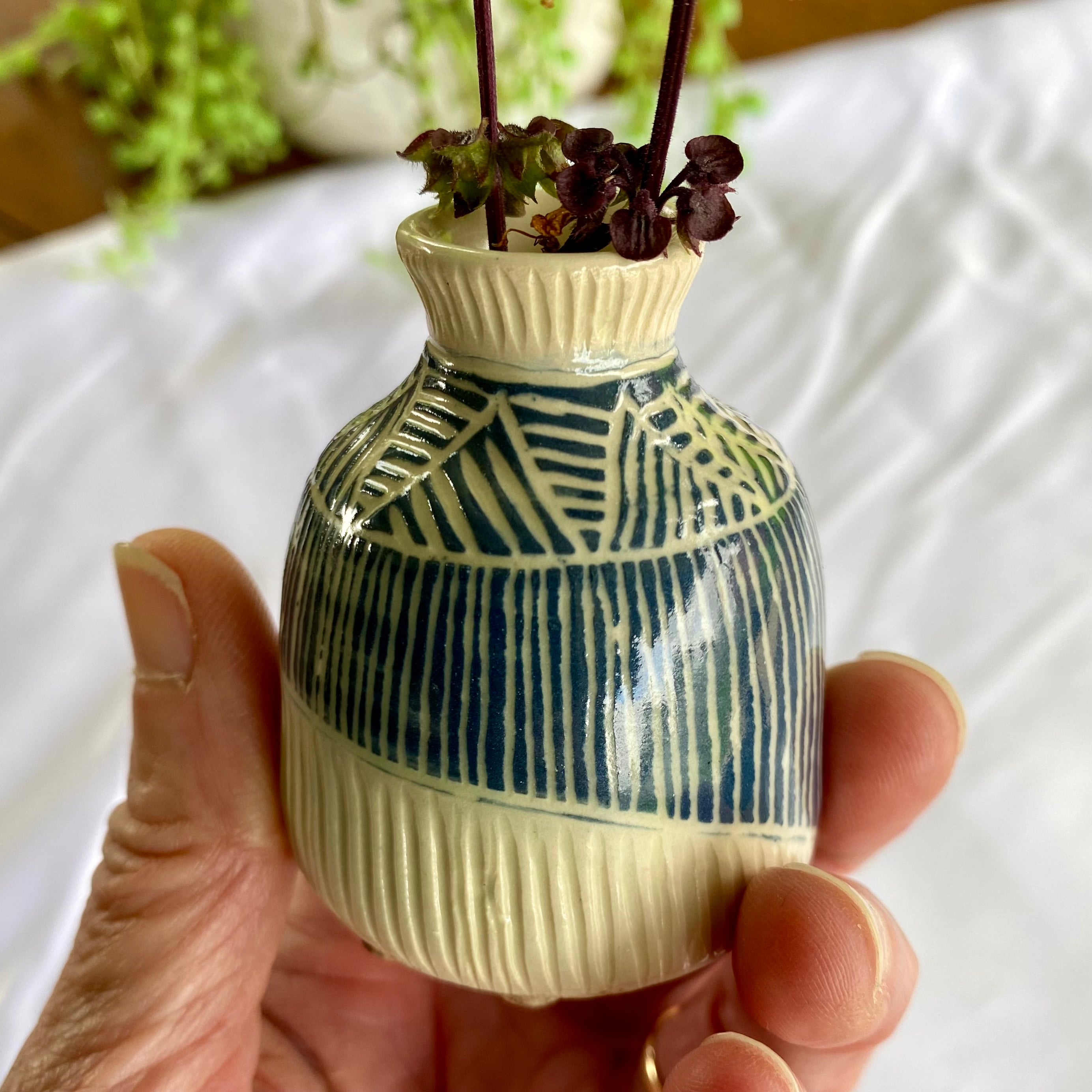 Handmade Ceramic Bud Vase|Handmade Pottery