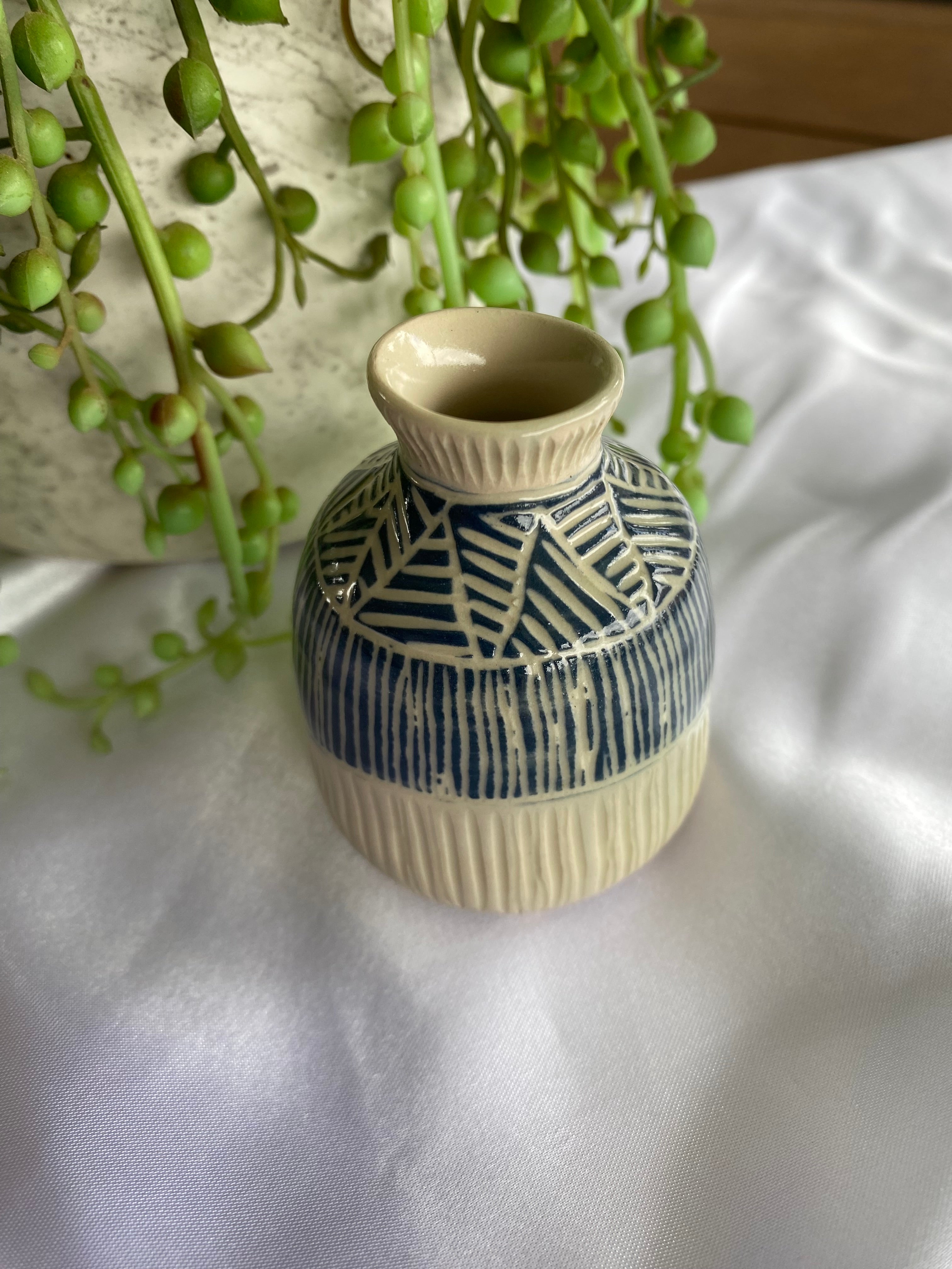 Handmade Ceramic Bud Vase|Handmade Pottery