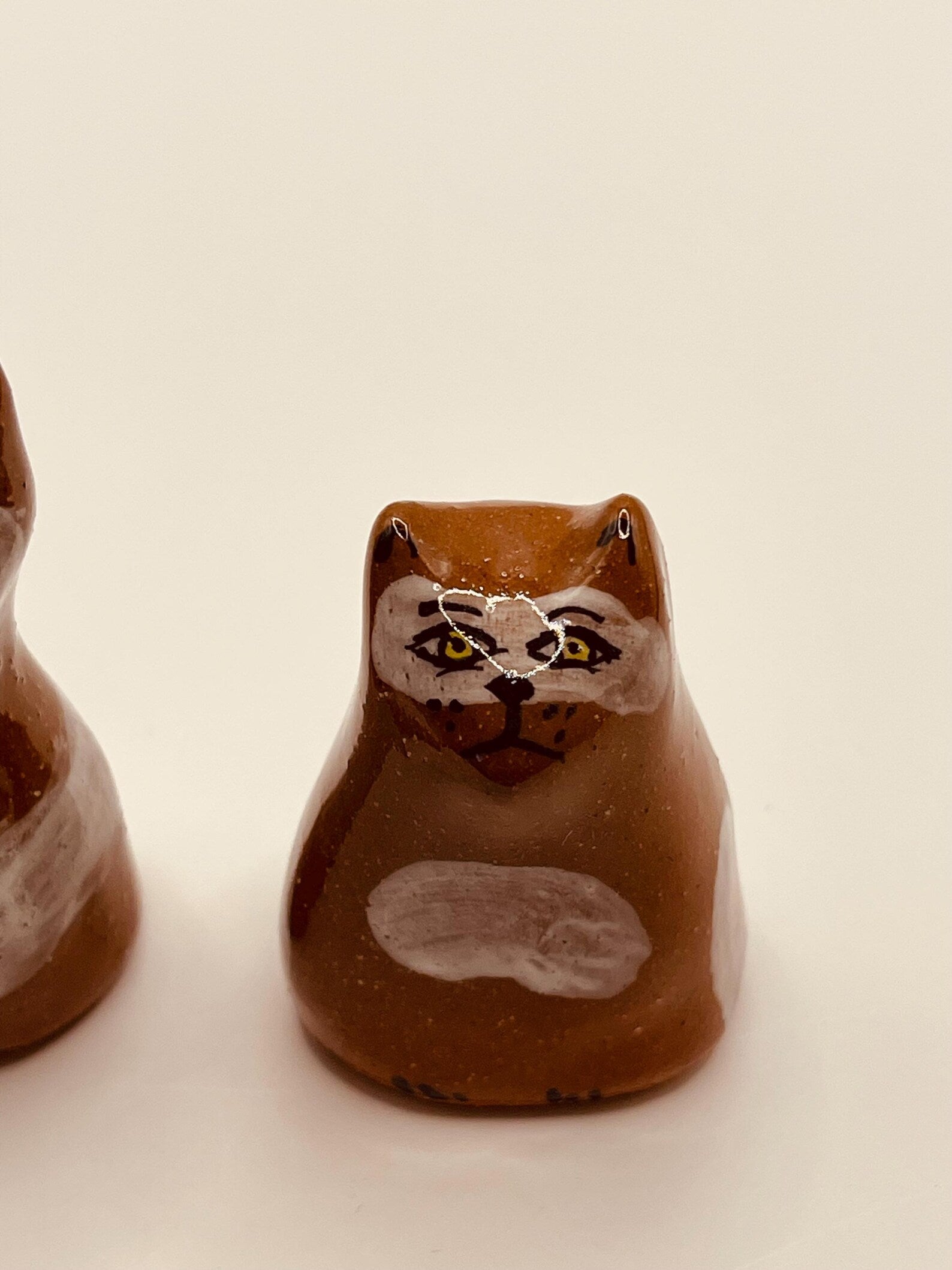 Terracotta cat set
