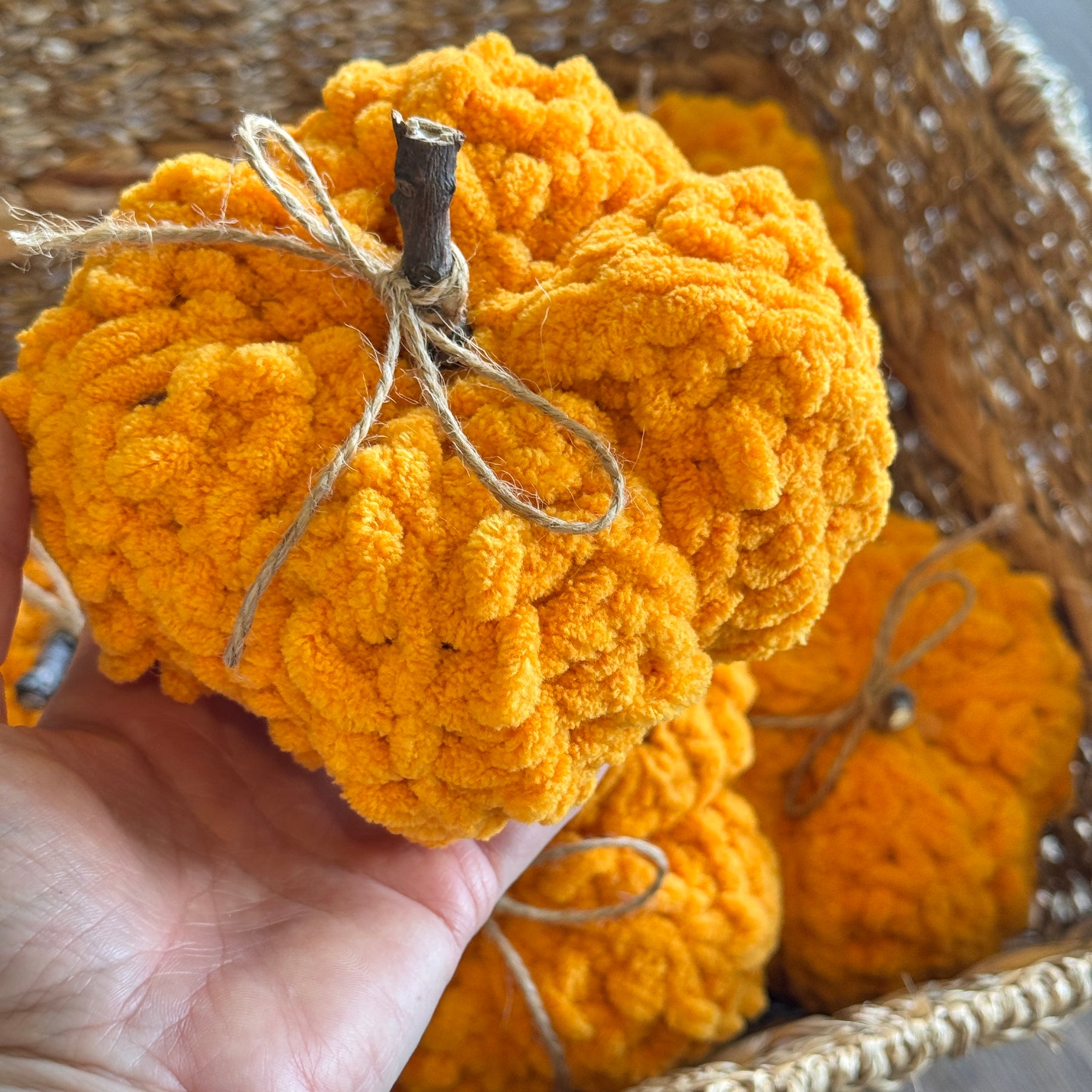 Soft, Fluffy Pumpkin - Beautiful Home Decor