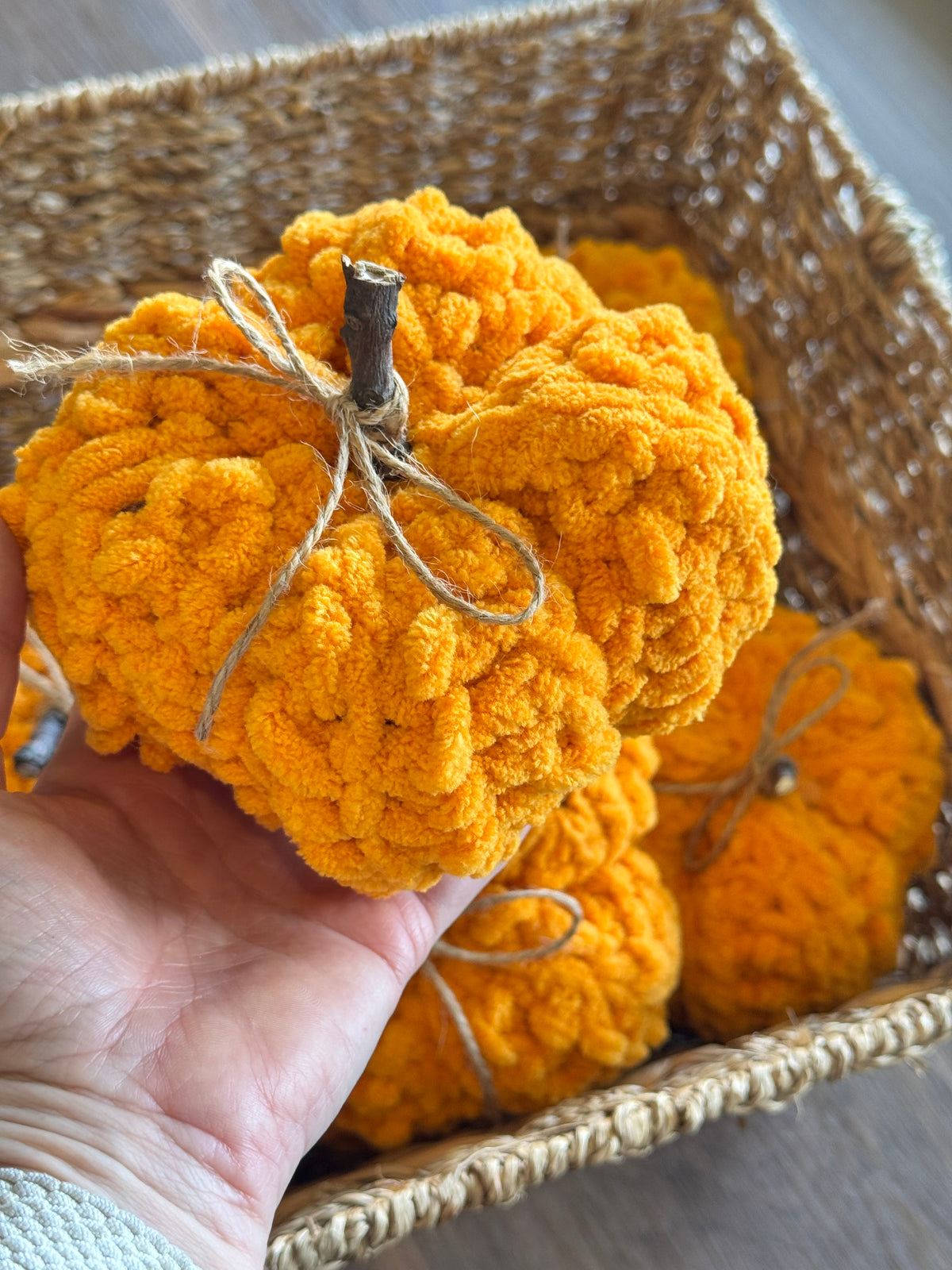 Soft, Fluffy Pumpkin - Beautiful Home Decor