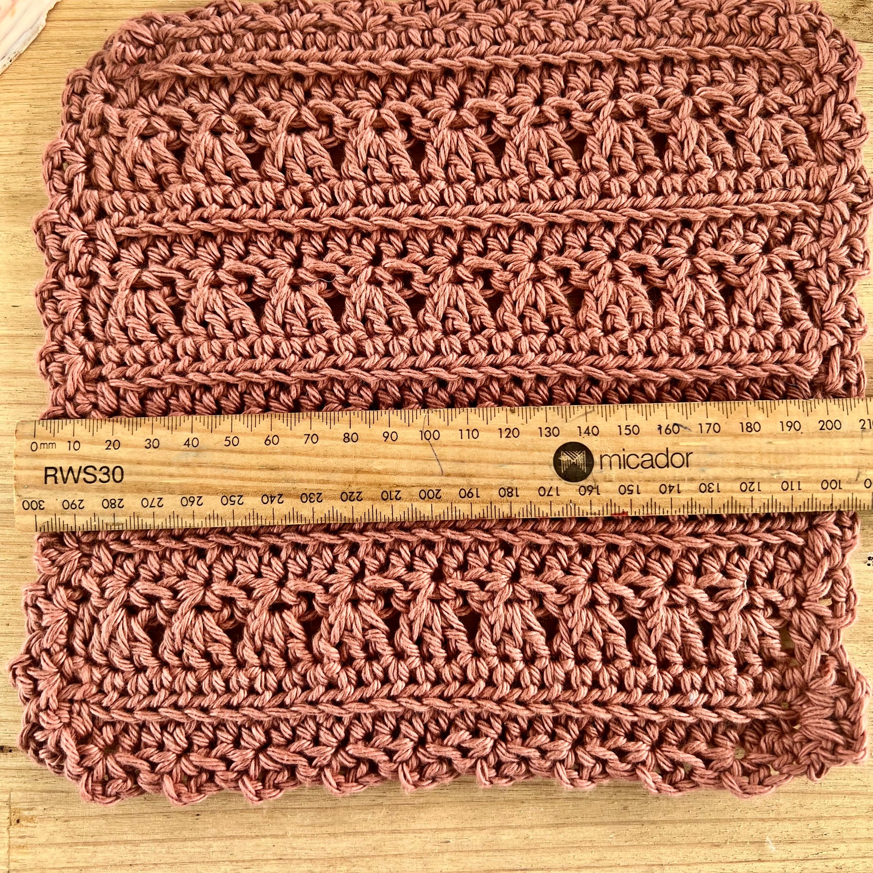 Coastal Kitchen Gift Set, Handmade Crochet Tea Towel & Coasters