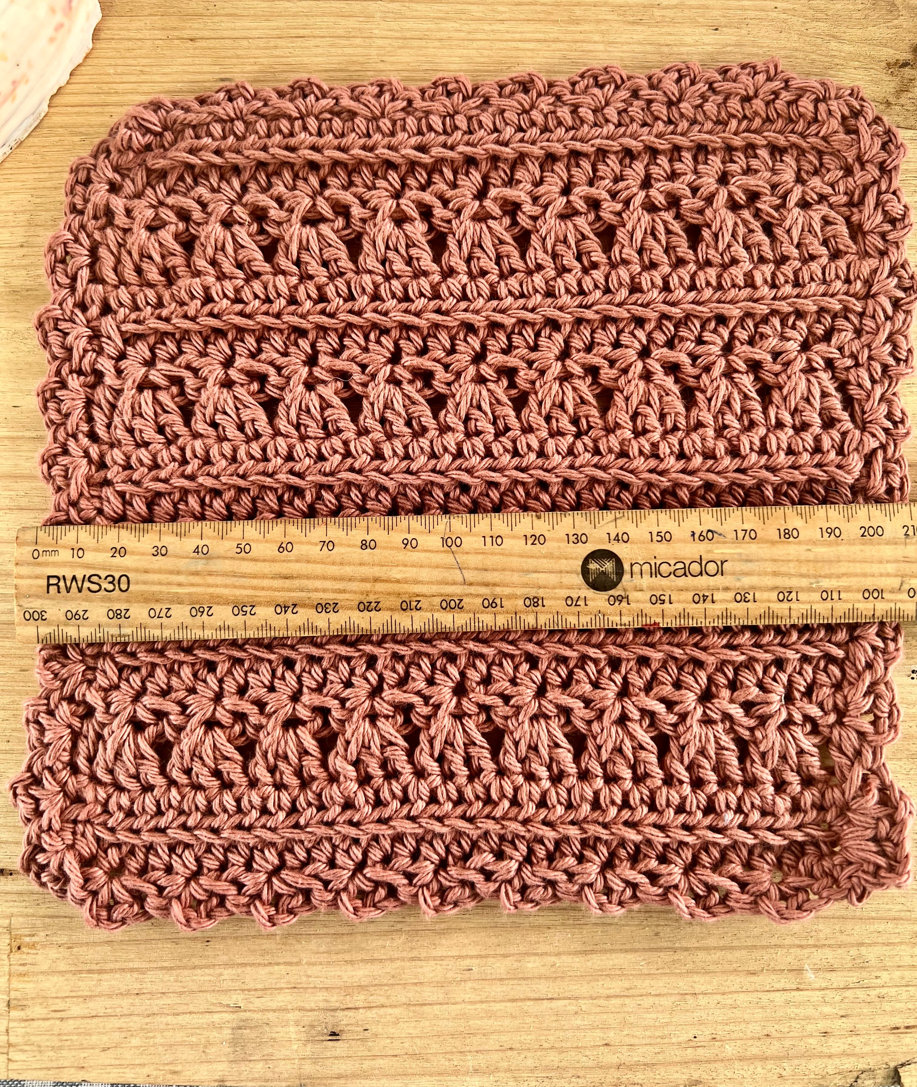 Coastal Kitchen Gift Set, Handmade Crochet Tea Towel & Coasters