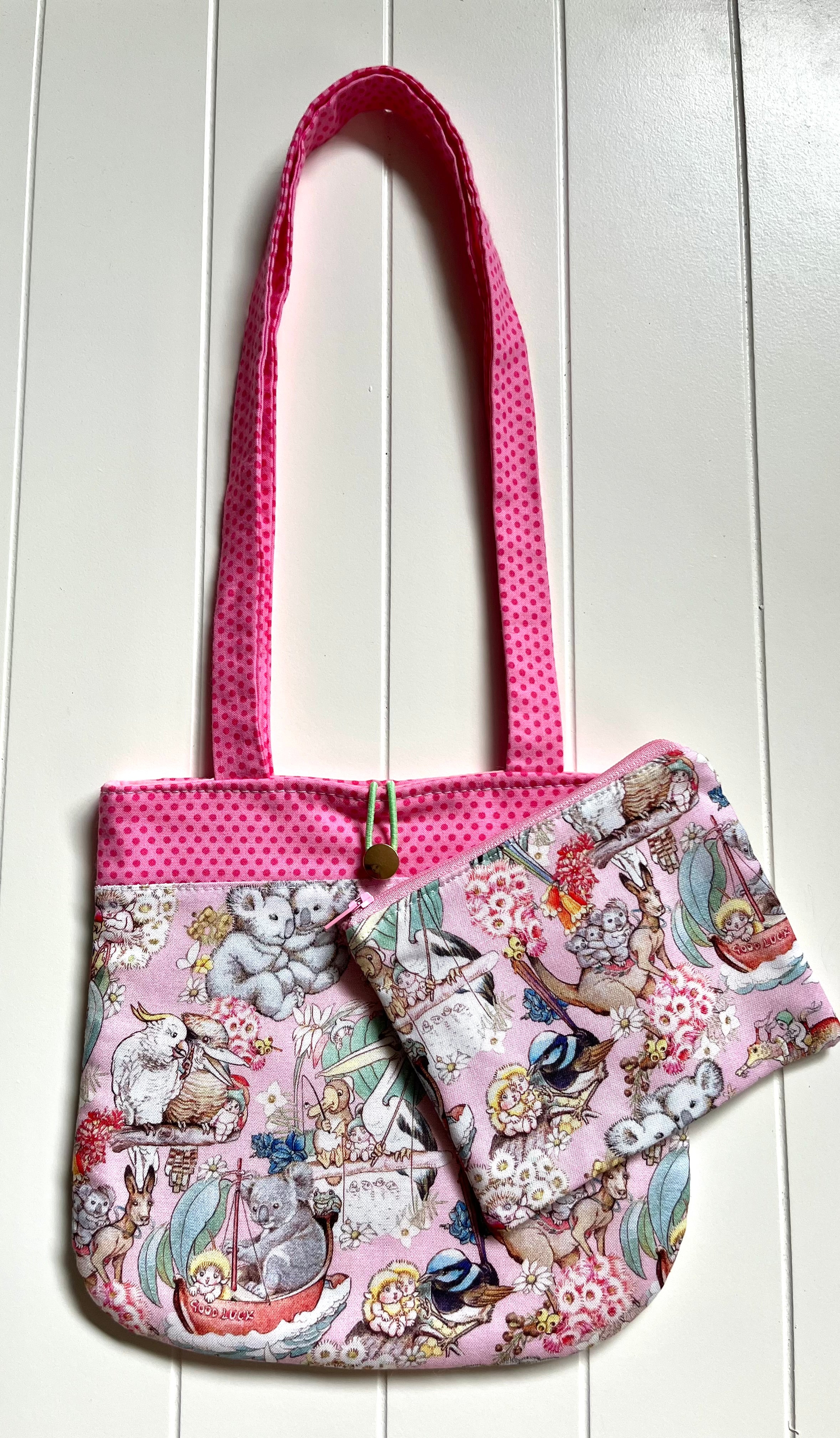 Australian animals handbag and purse