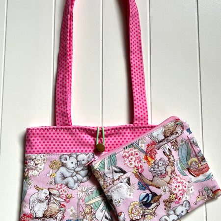 Australian animals handbag and purse