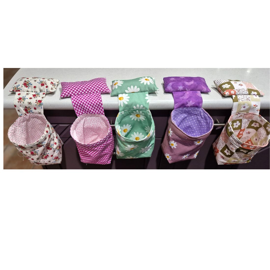 Sewing Scrap/Thread Bin with Weighted Pin Cushion