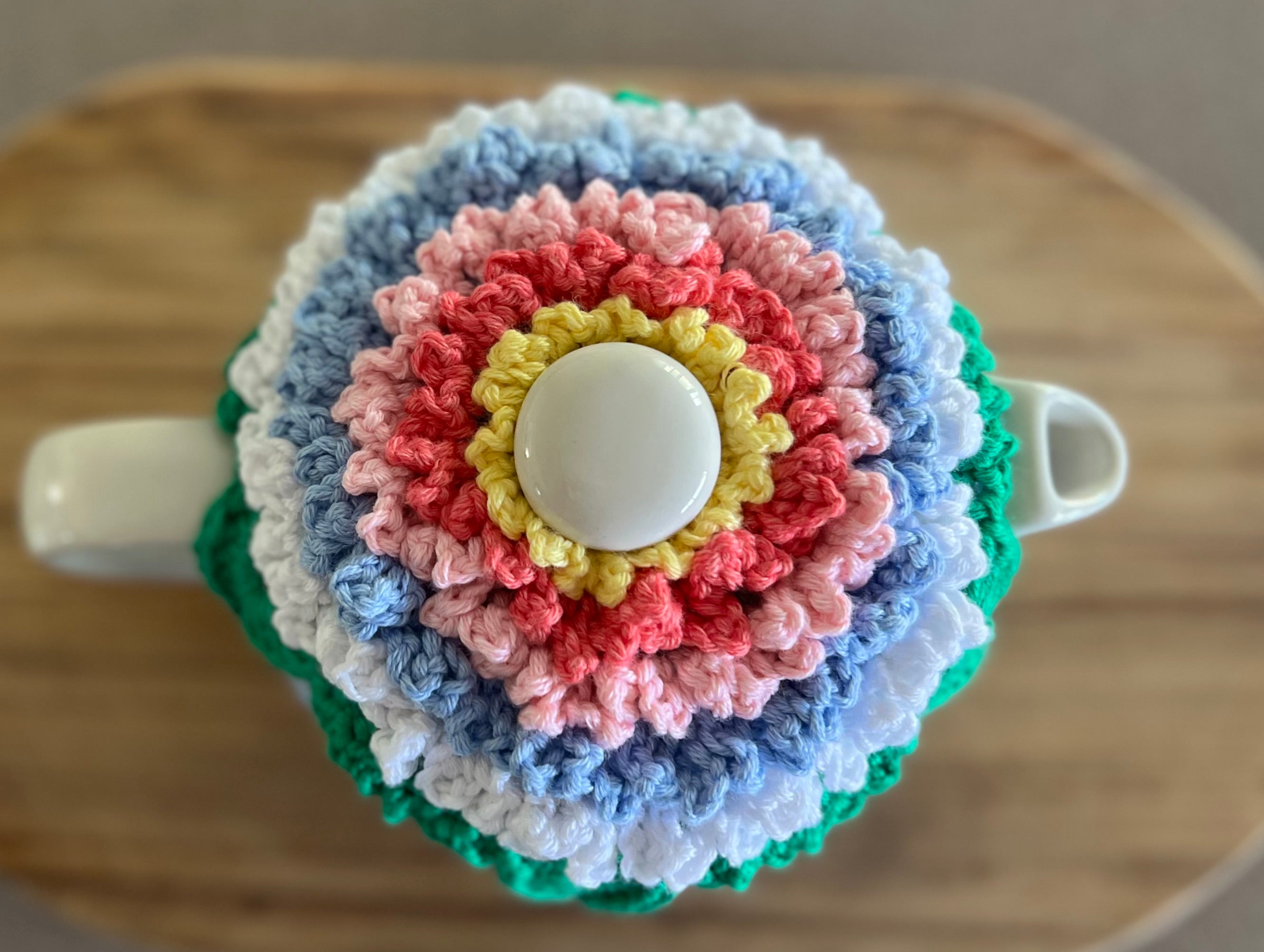 Crochet Teapot Cosy - 4 different designs