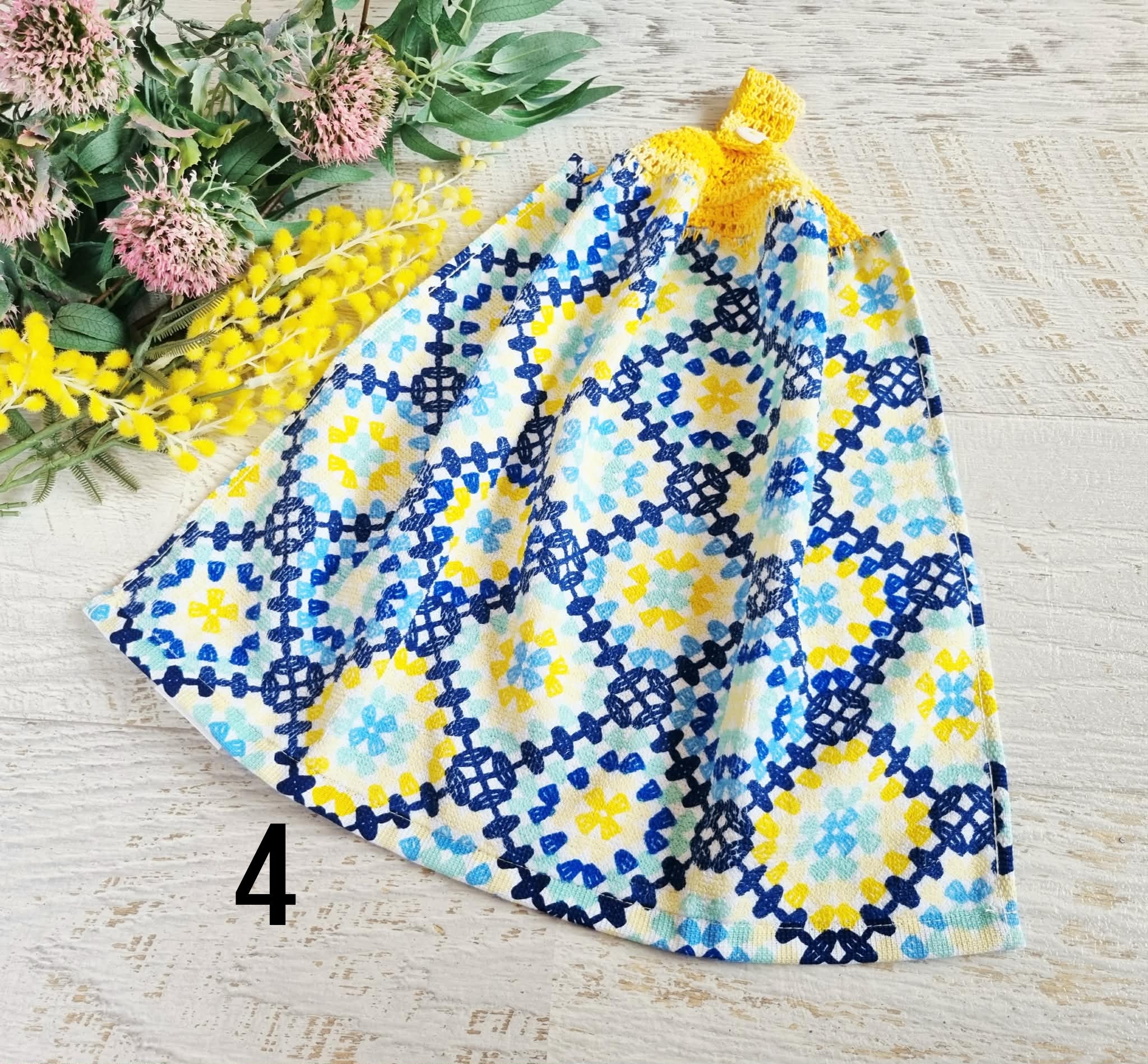 Kitchen Hand Towel | Hanging | Cotton | SINGLE LAYER | 9 Styles - 1-9