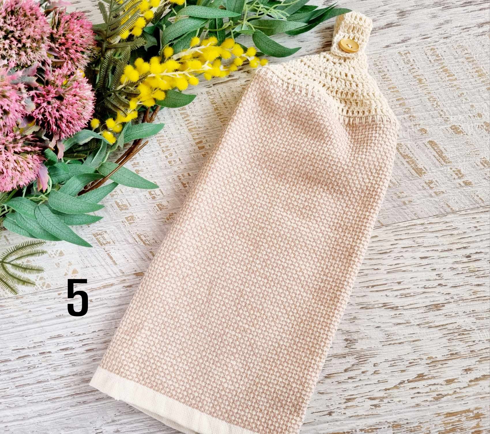 Kitchen Hand Towel | Hanging | Cotton | SINGLE LAYER | 9 Styles - 1-9