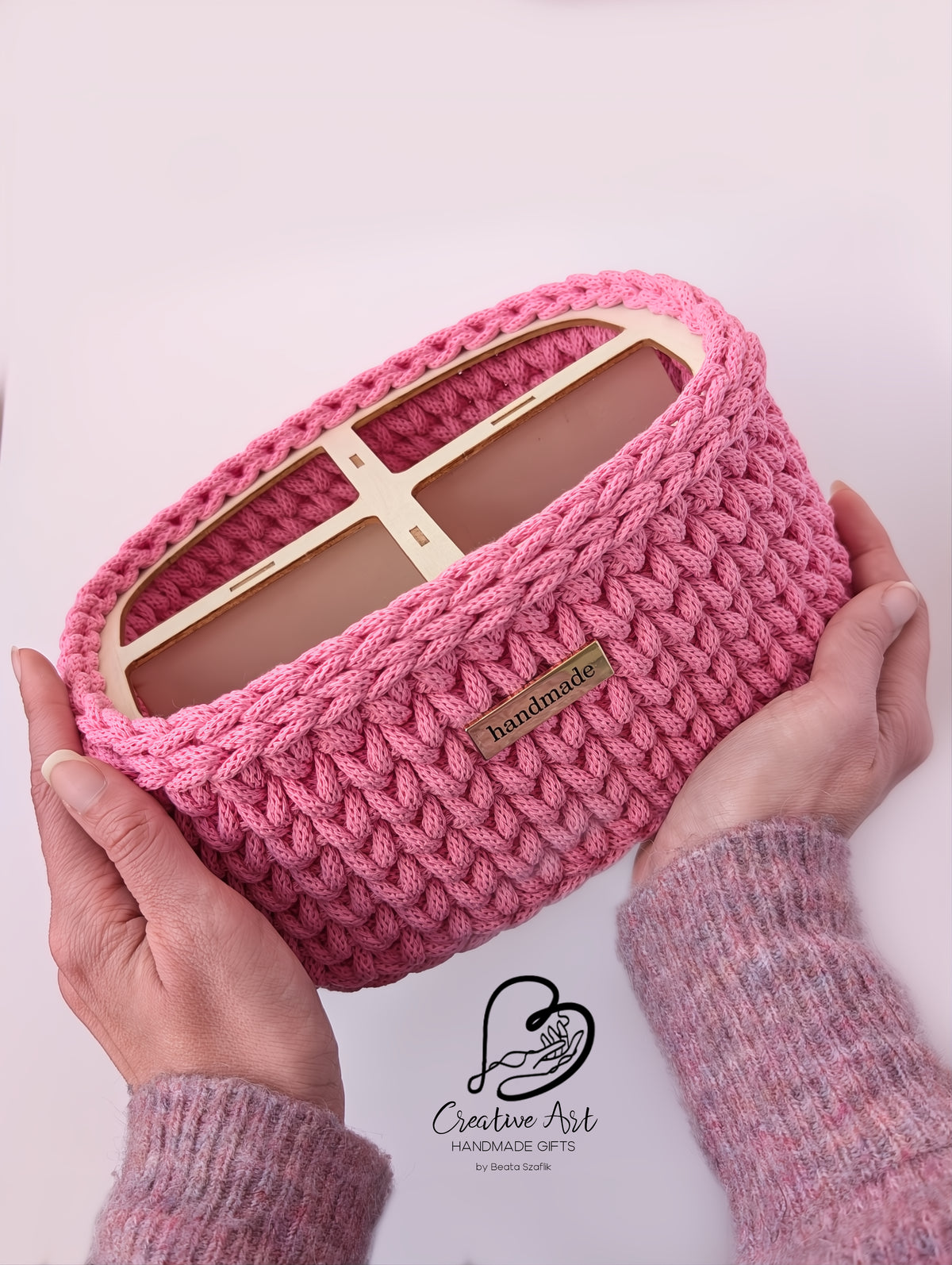 Four-Compartment Basket Organiser