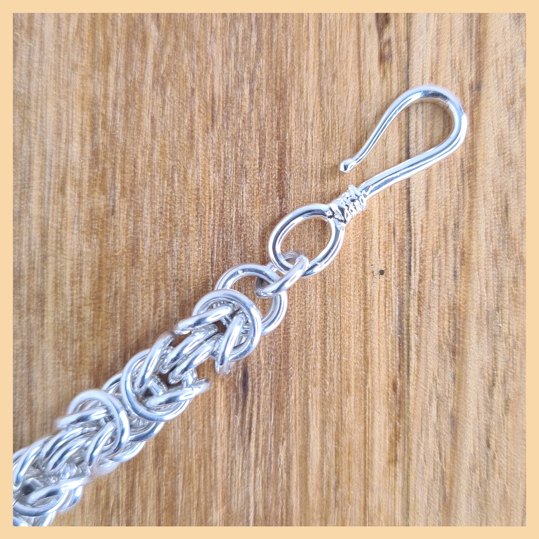 Chainmaille Byzantine Weave Bracelet