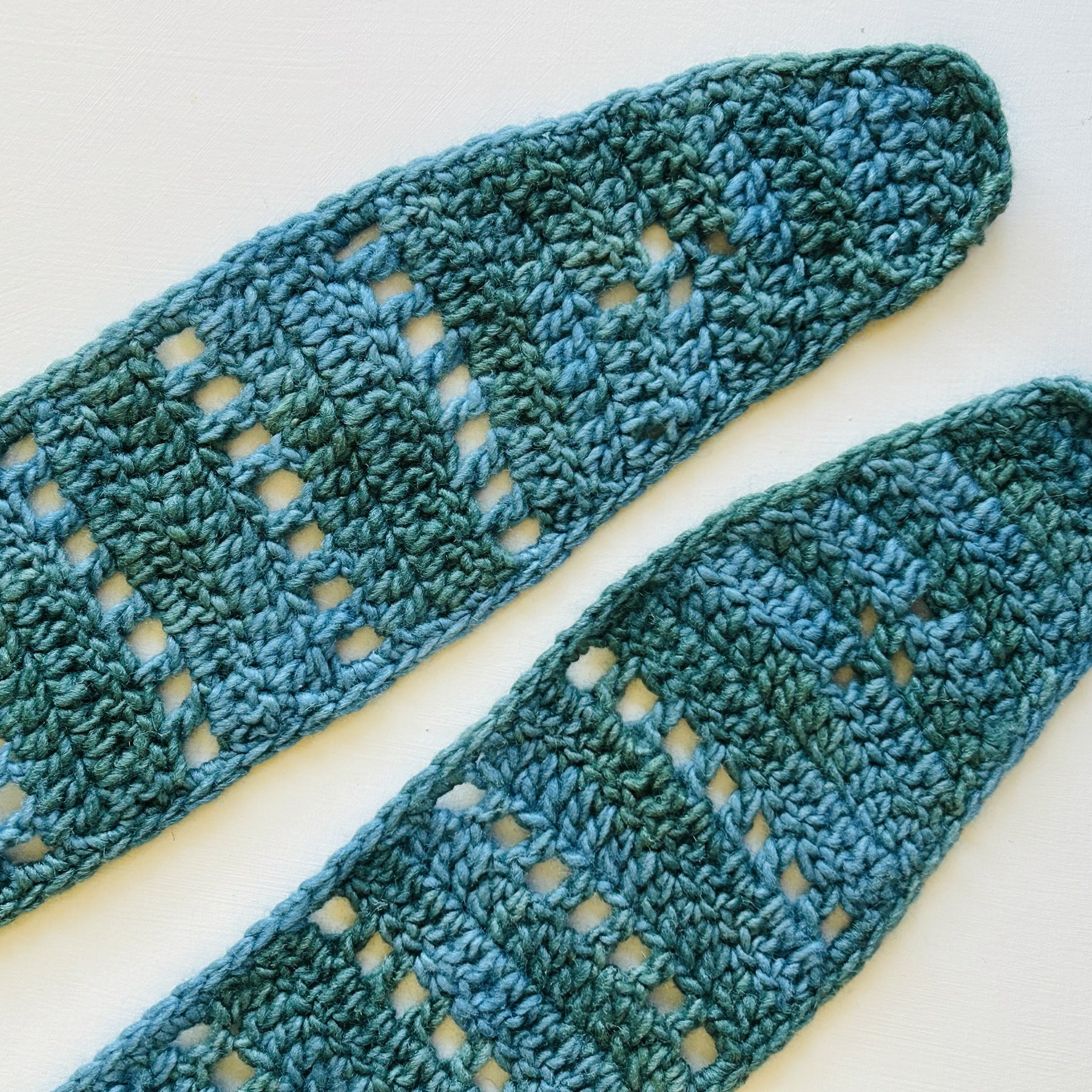 Filet Scarflet - Crochet