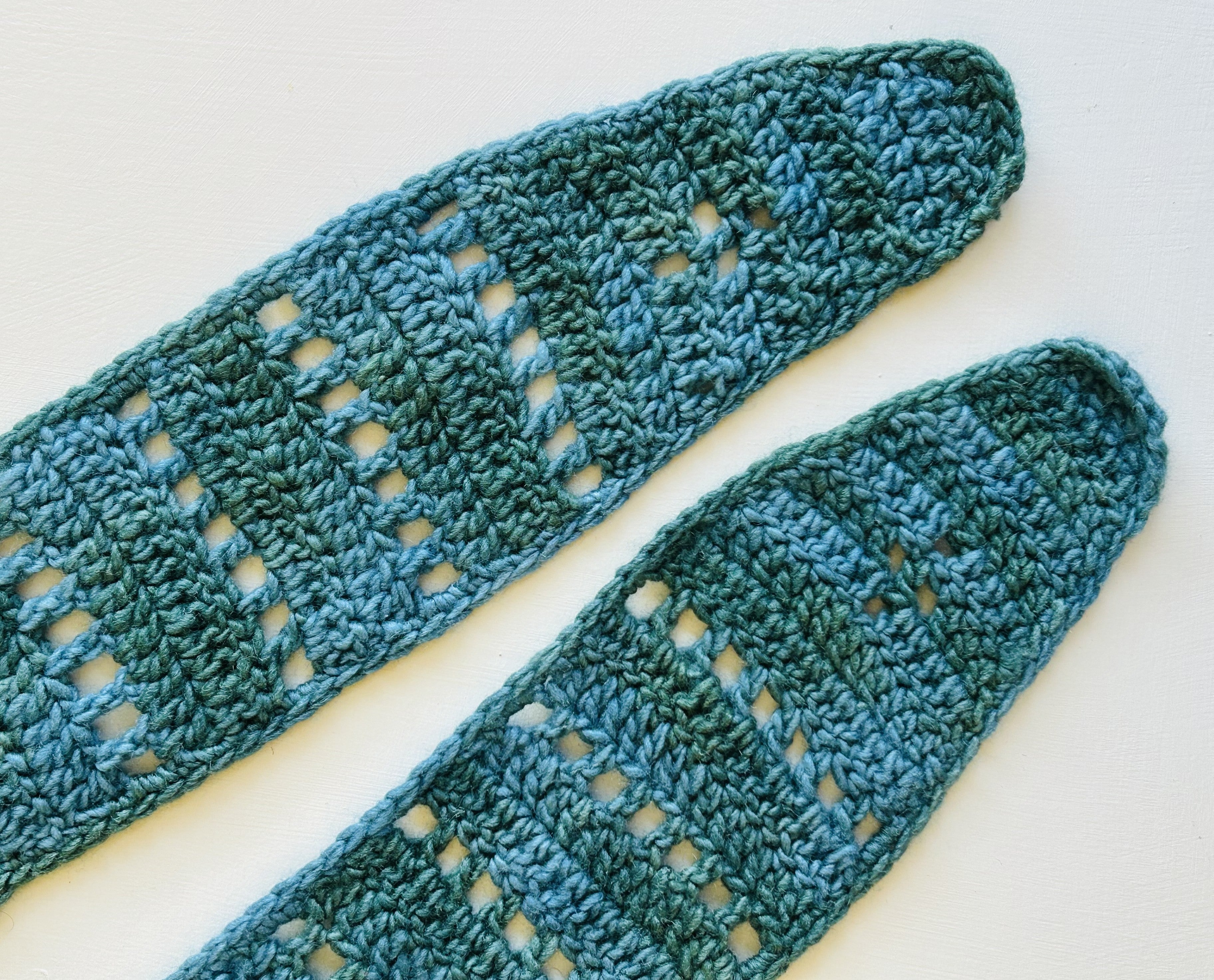 Filet Scarflet - Crochet