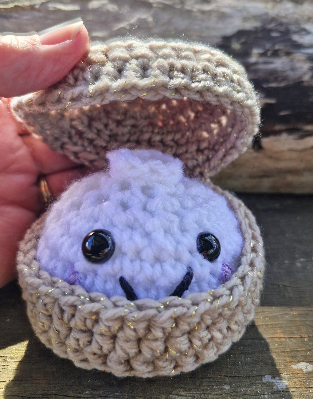Cute crochet Little Dumplings with Steamer Box