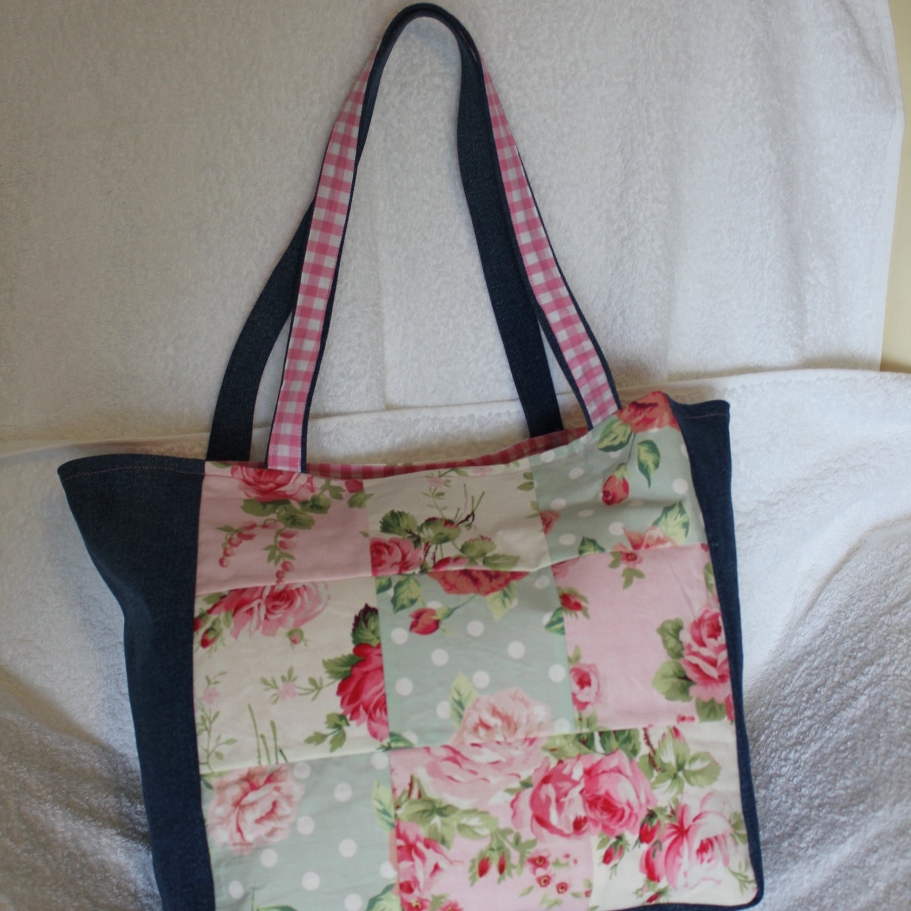 ´ROSE GARDEN´ HANDMADE TOTE BAG