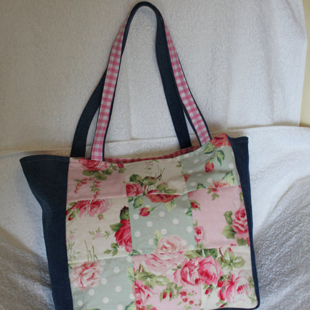 ´ROSE GARDEN´ HANDMADE TOTE BAG