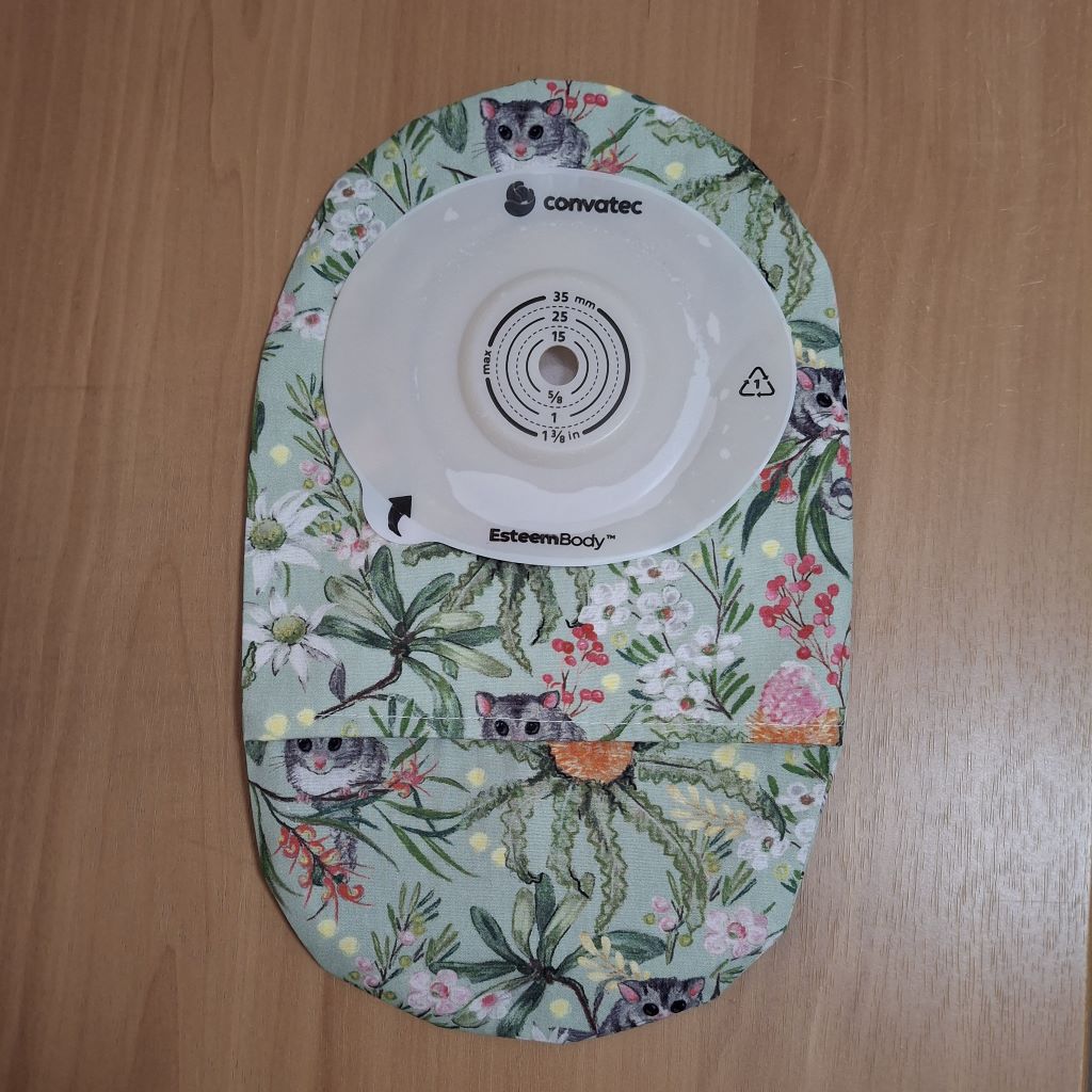 STOMA BAG COVER LARGE  Suitable for Ileostomy, Colostomy, Urostomy