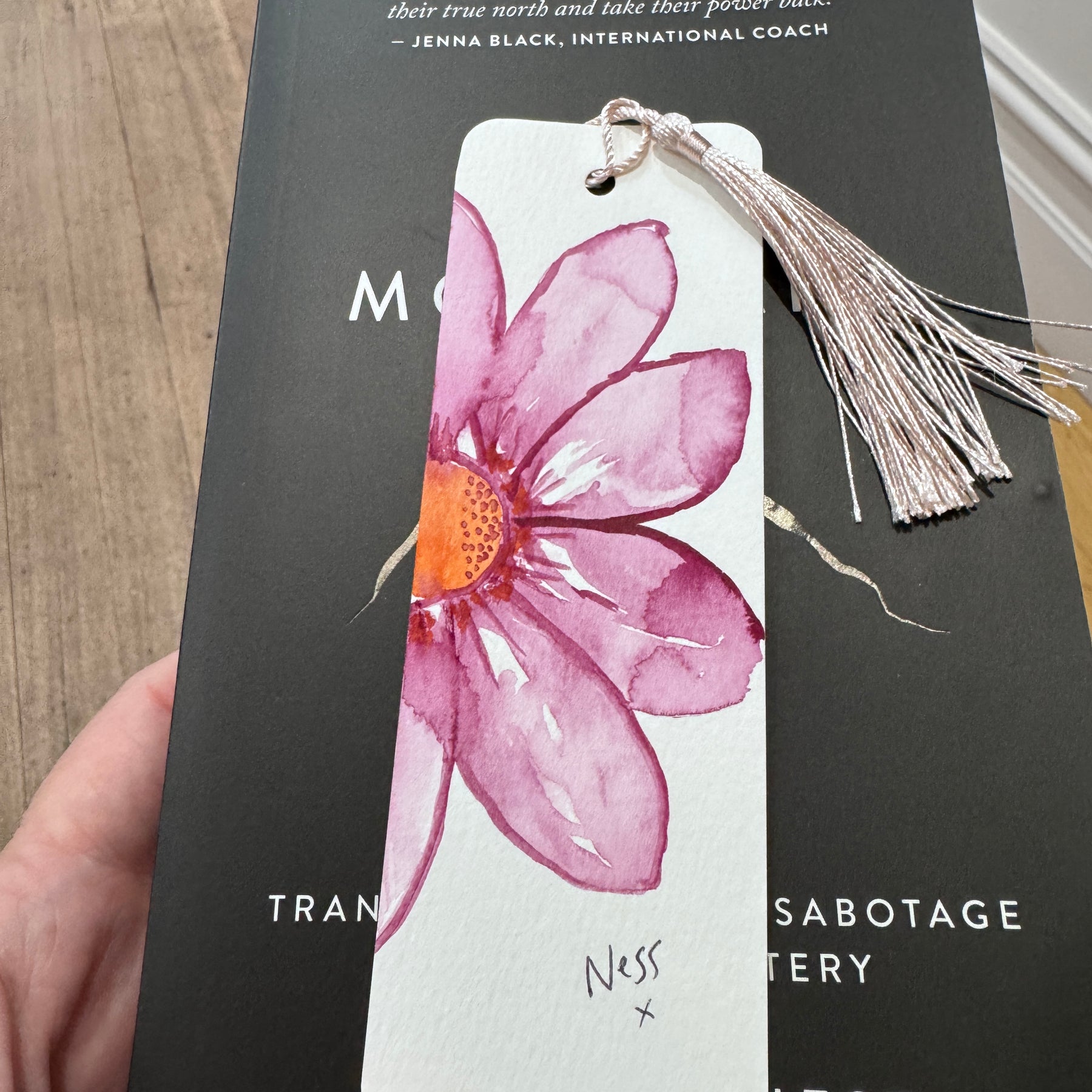 Blush Bloom Bookmark - Floral Editions Collection