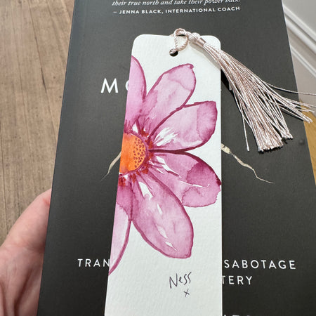 Blush Bloom Bookmark - Floral Editions Collection