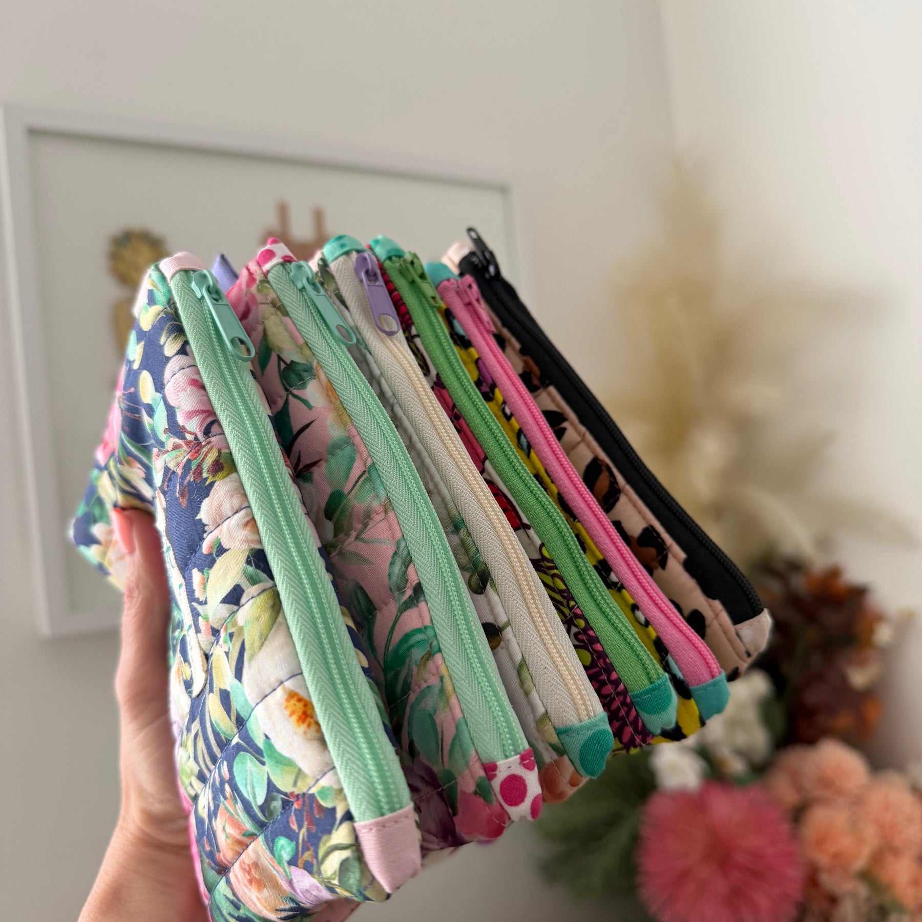 Small Quilted Pouch - Various Designs