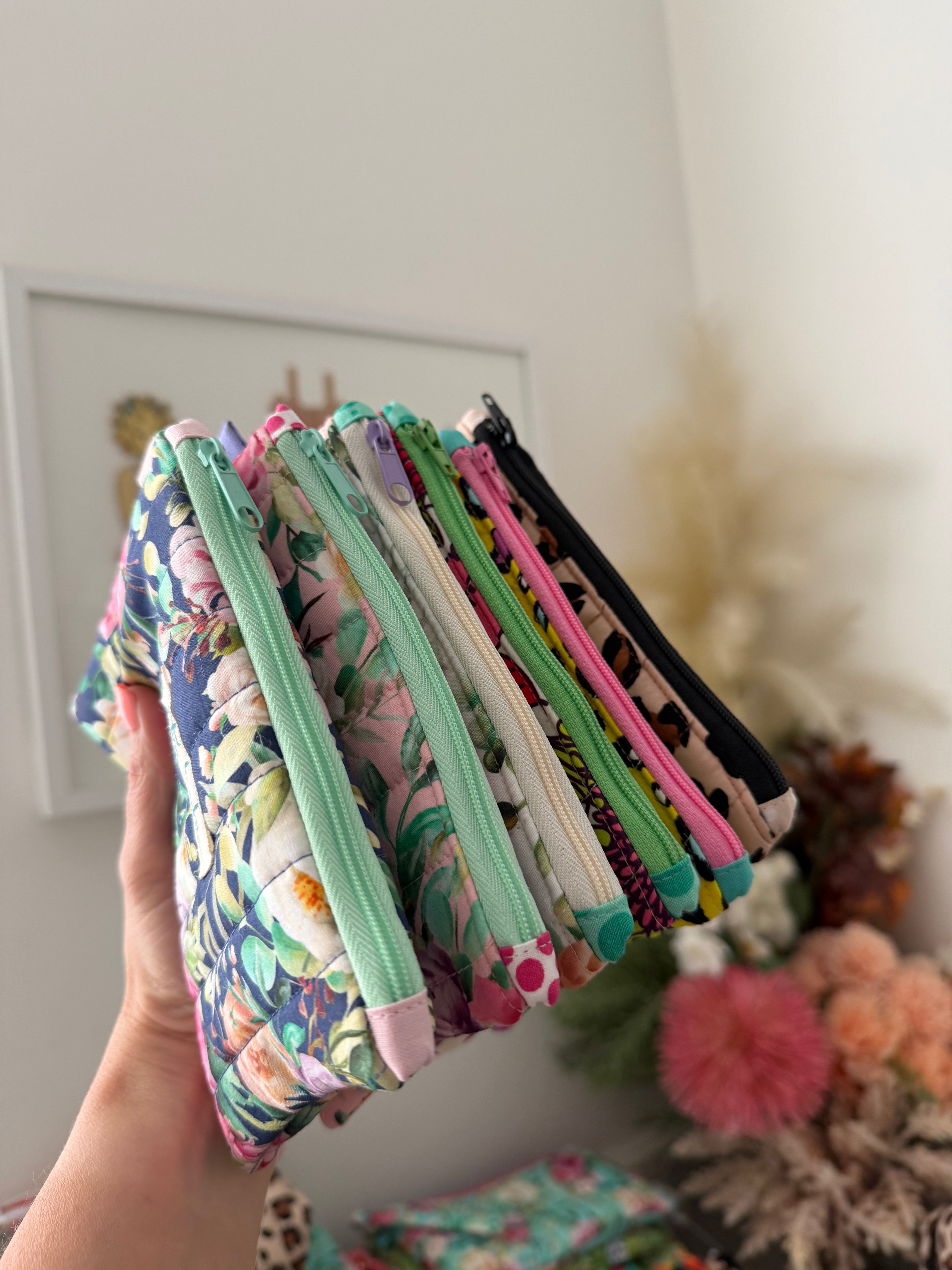 Small Quilted Pouch - Various Designs