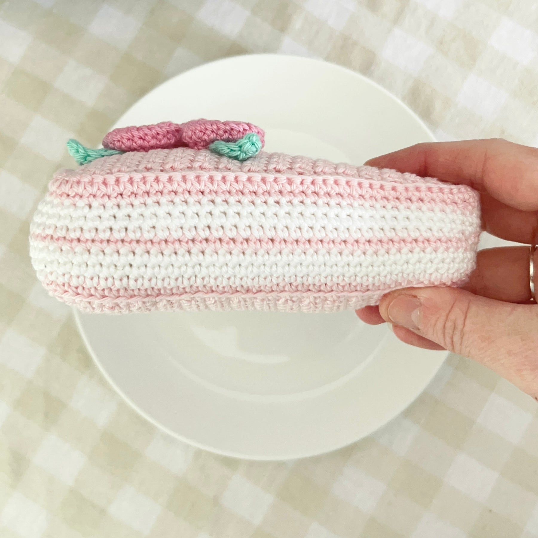 Crochet Cake Slice | Aussie Bakery Collection | Various Flavours | Pretend Play Food | Made to Order