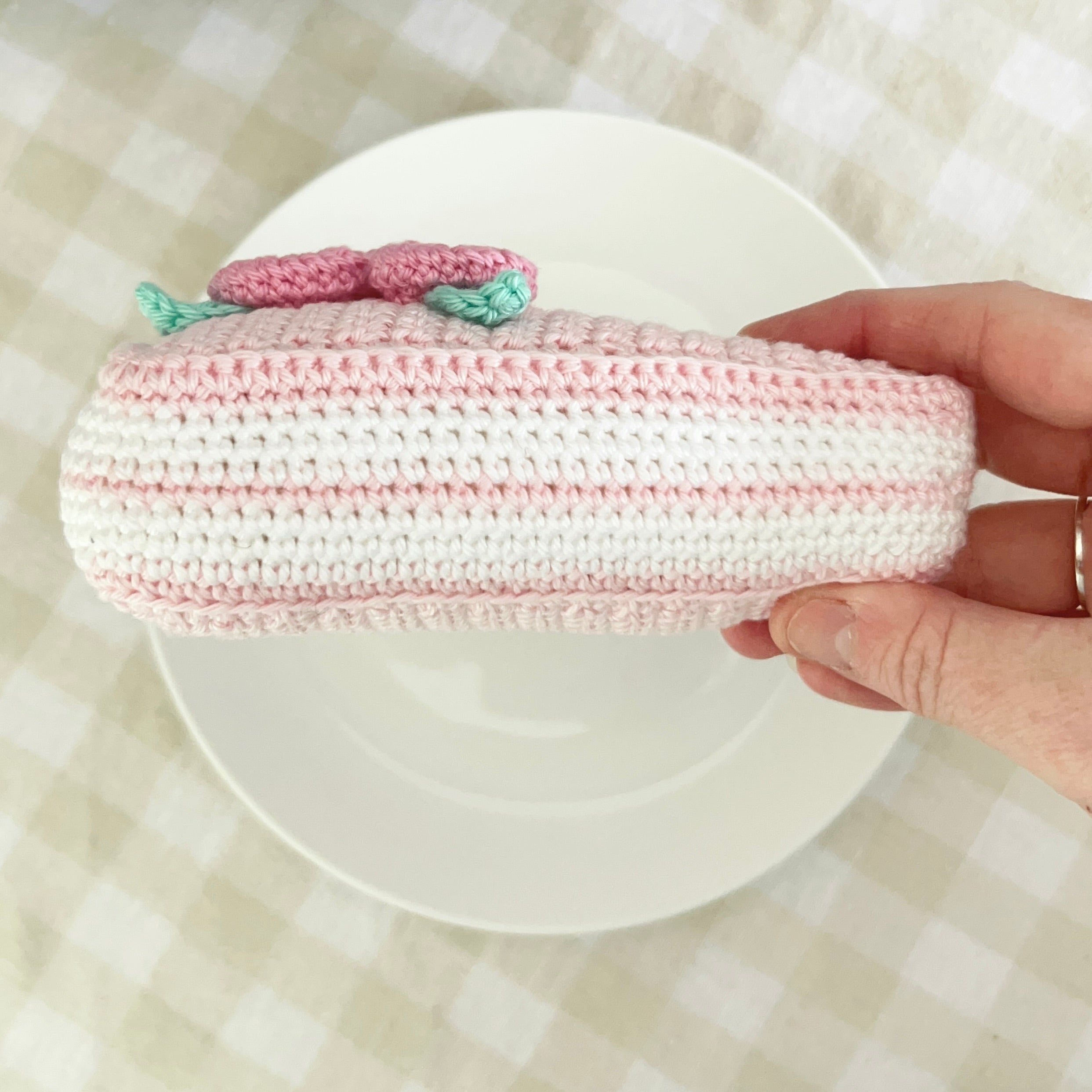 Crochet Cake Slice | Aussie Bakery Collection | Various Flavours | Pretend Play Food | Made to Order