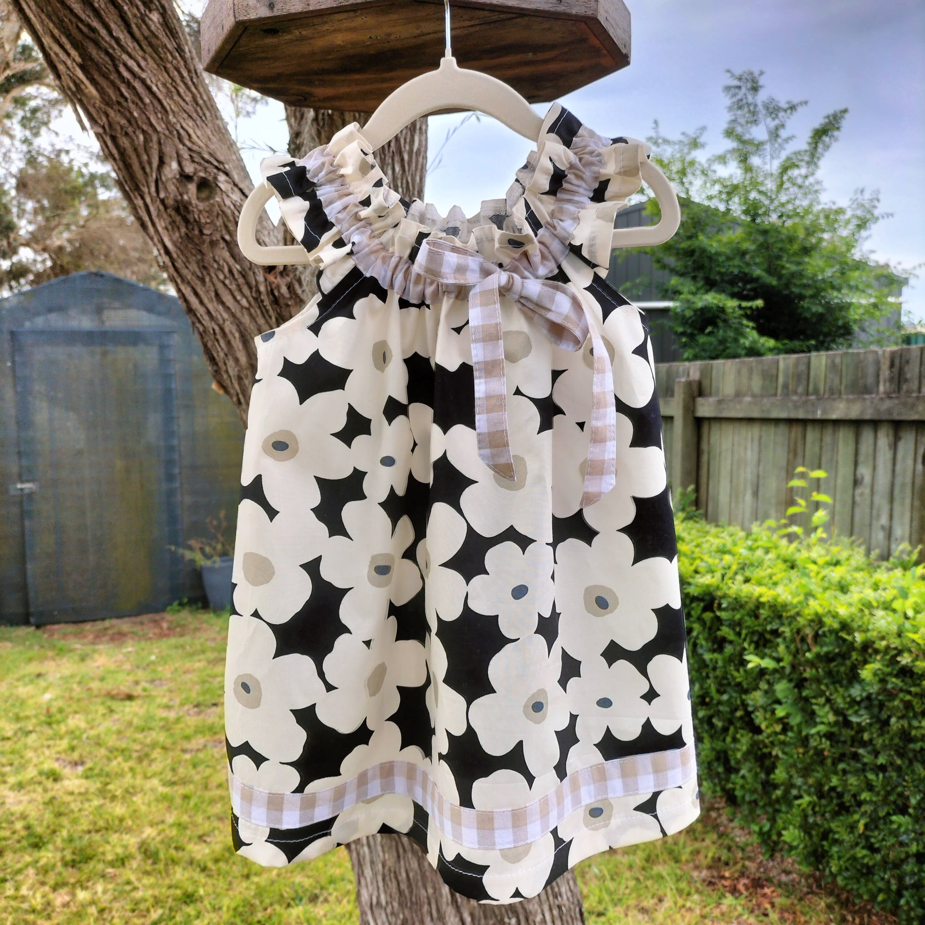 Bold Florals & Sweet Gingham Charm