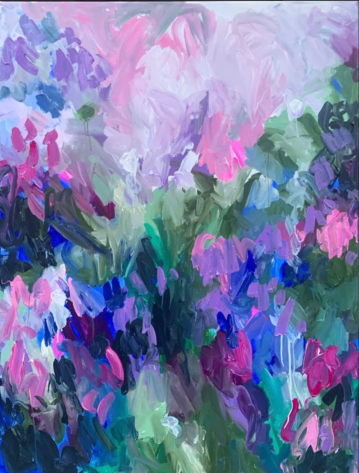 “Falling In Love” large original abstract art artwork wall art