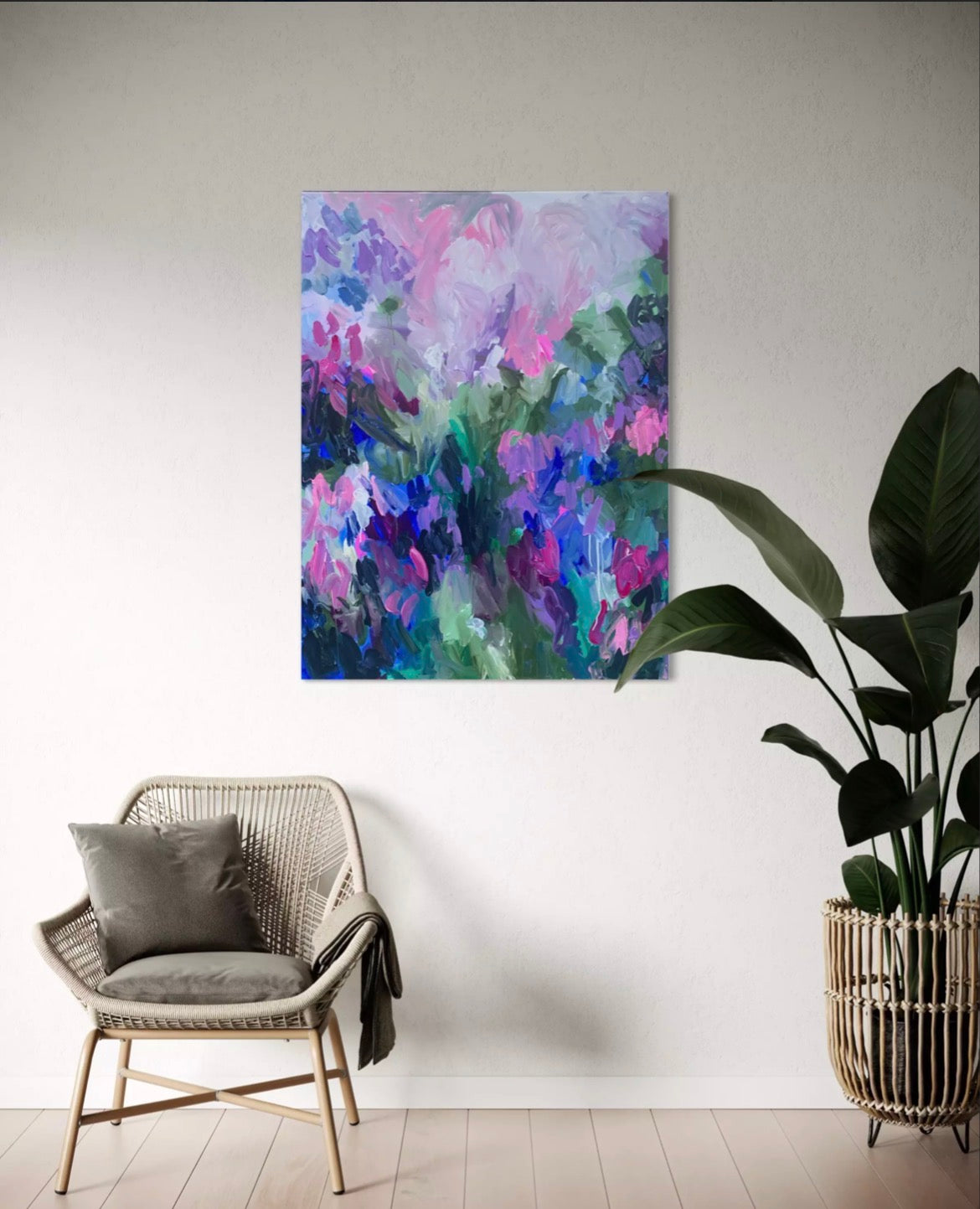 “Falling In Love” large original abstract art artwork wall art