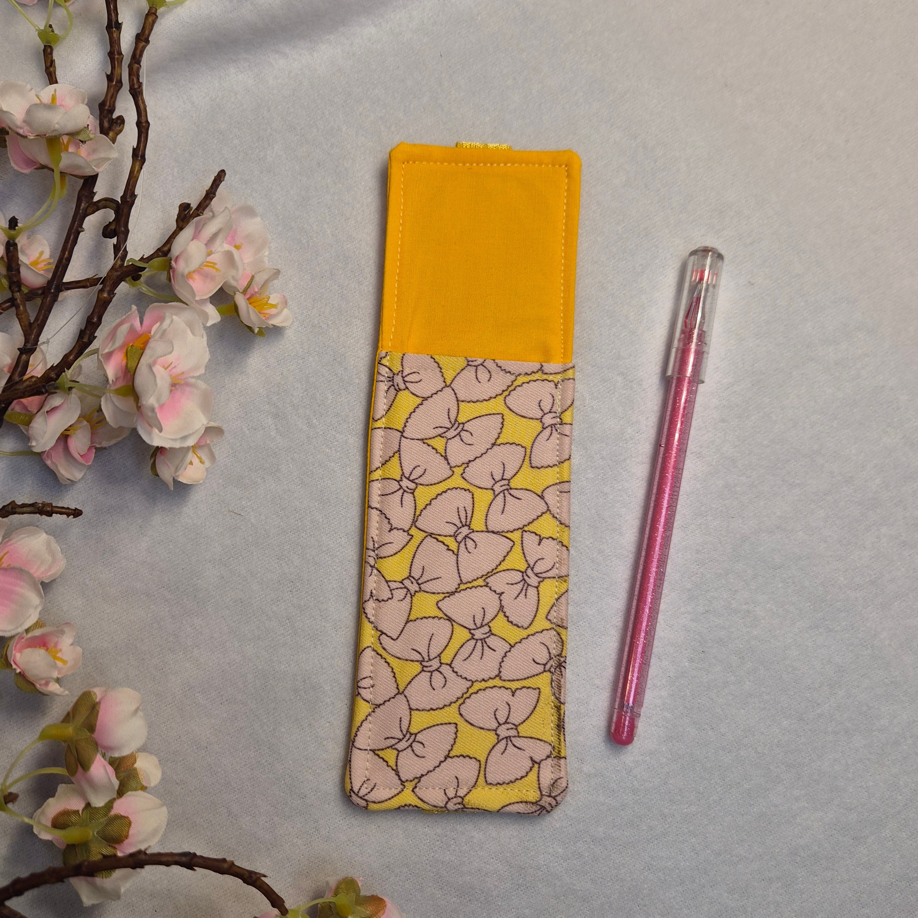 Pen/Bookmark Fabric Holders