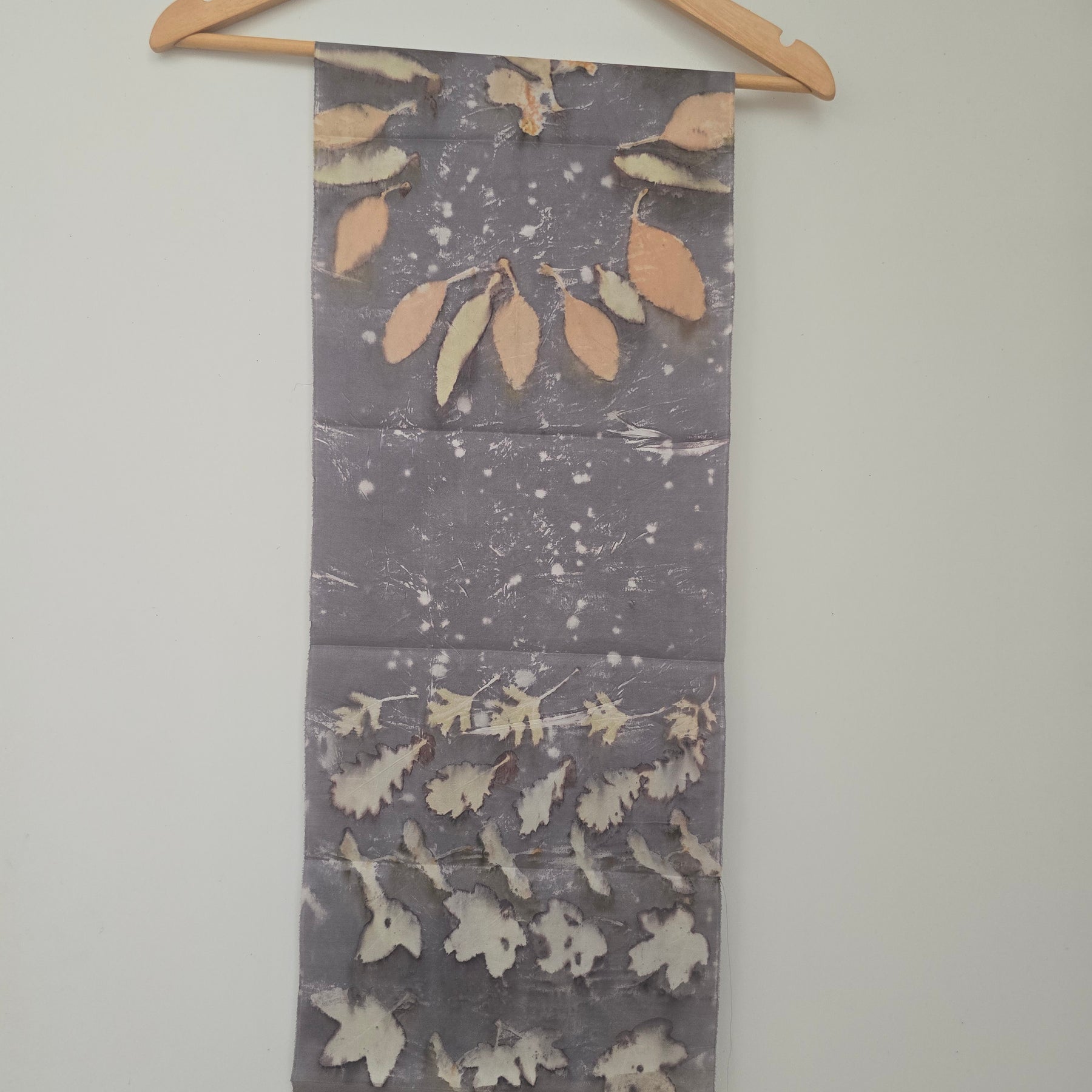 A Little Wild — Eco-Printed Silk Scarf