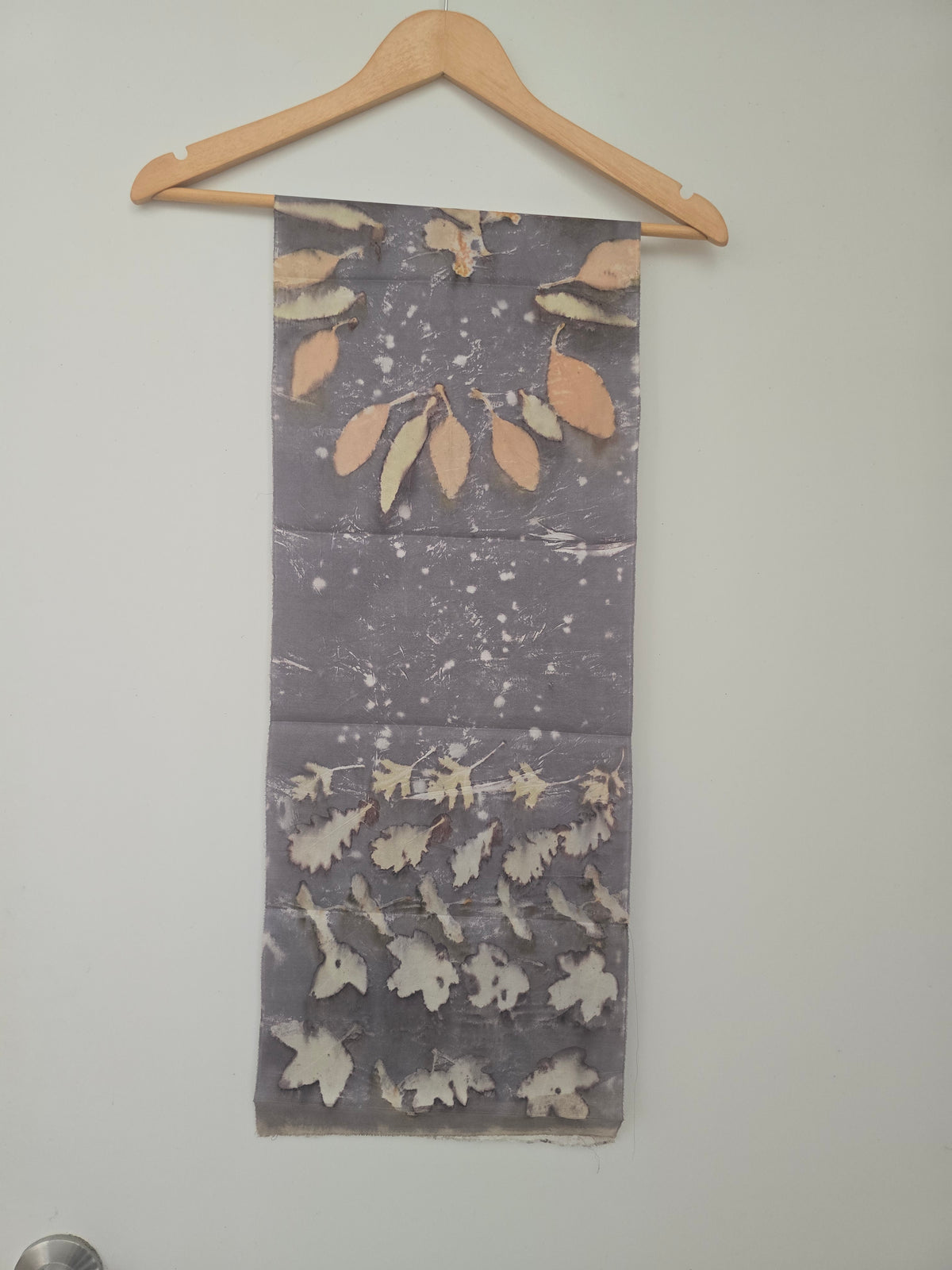 A Little Wild — Eco-Printed Silk Scarf