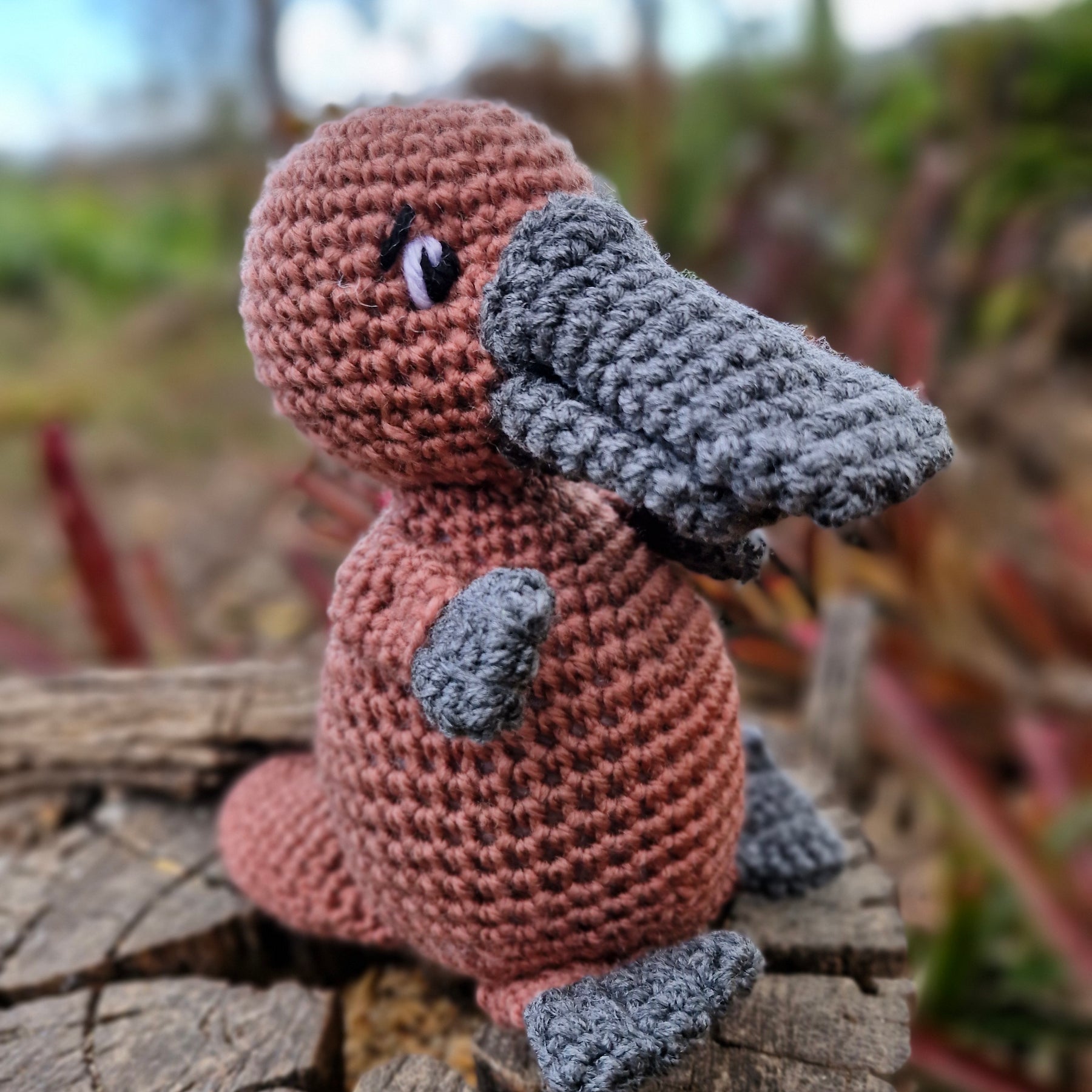 Adorable Baby Platypus Hand Crochet