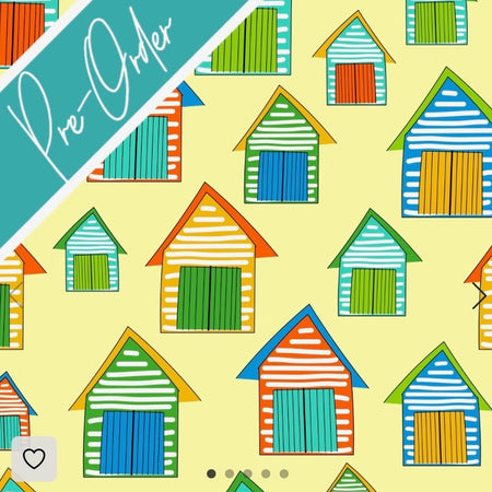 PRE-ORDER Water-resistant wet bags - Sydney Beaches Beach Huts (The Digi Dame Graphic Designer)