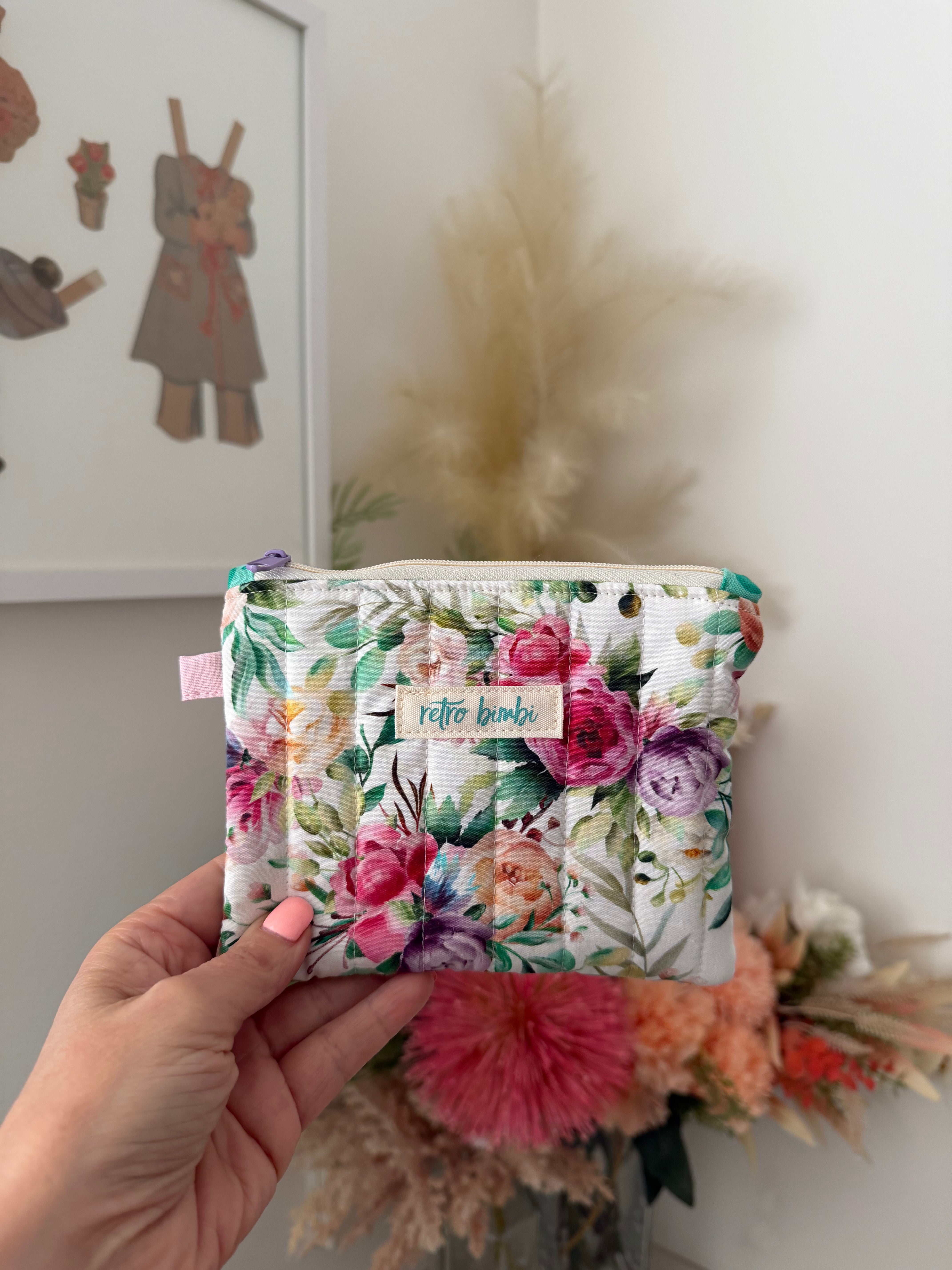 Small Quilted Pouch - Various Designs